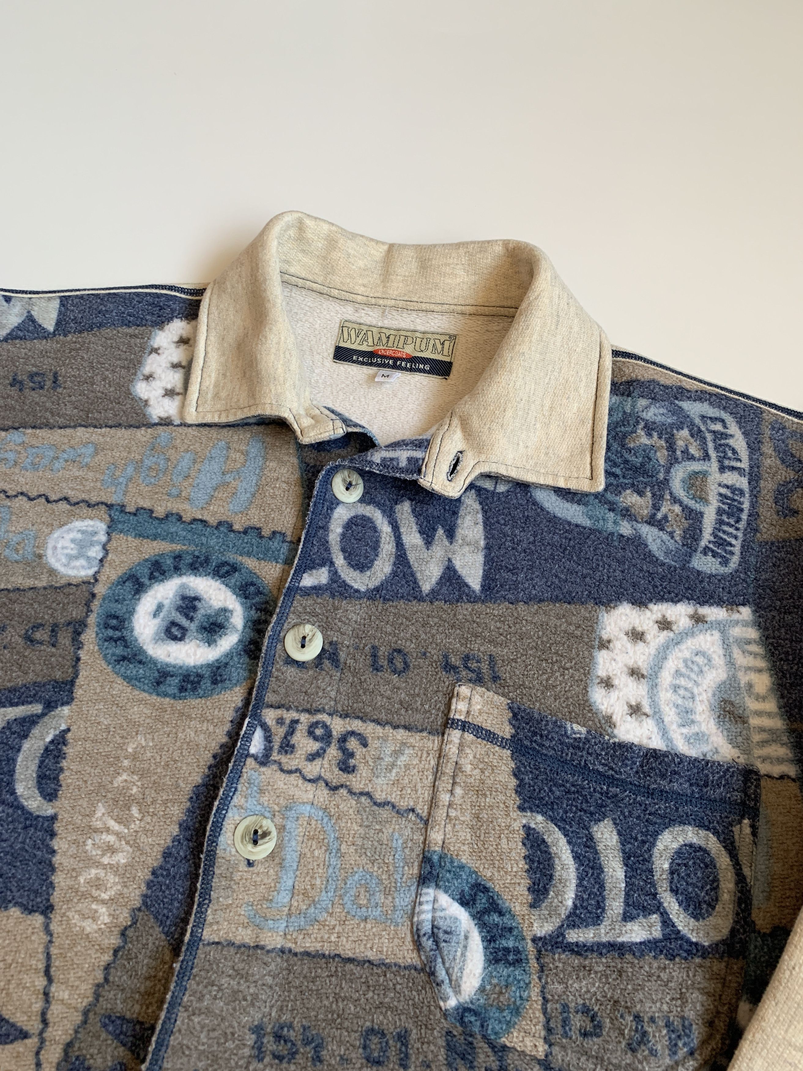 Other 90's Wampum Vintage Men's Shirt Overshirt Sweatshirt Size US M / EU 48-50 / 2 - 5 Thumbnail