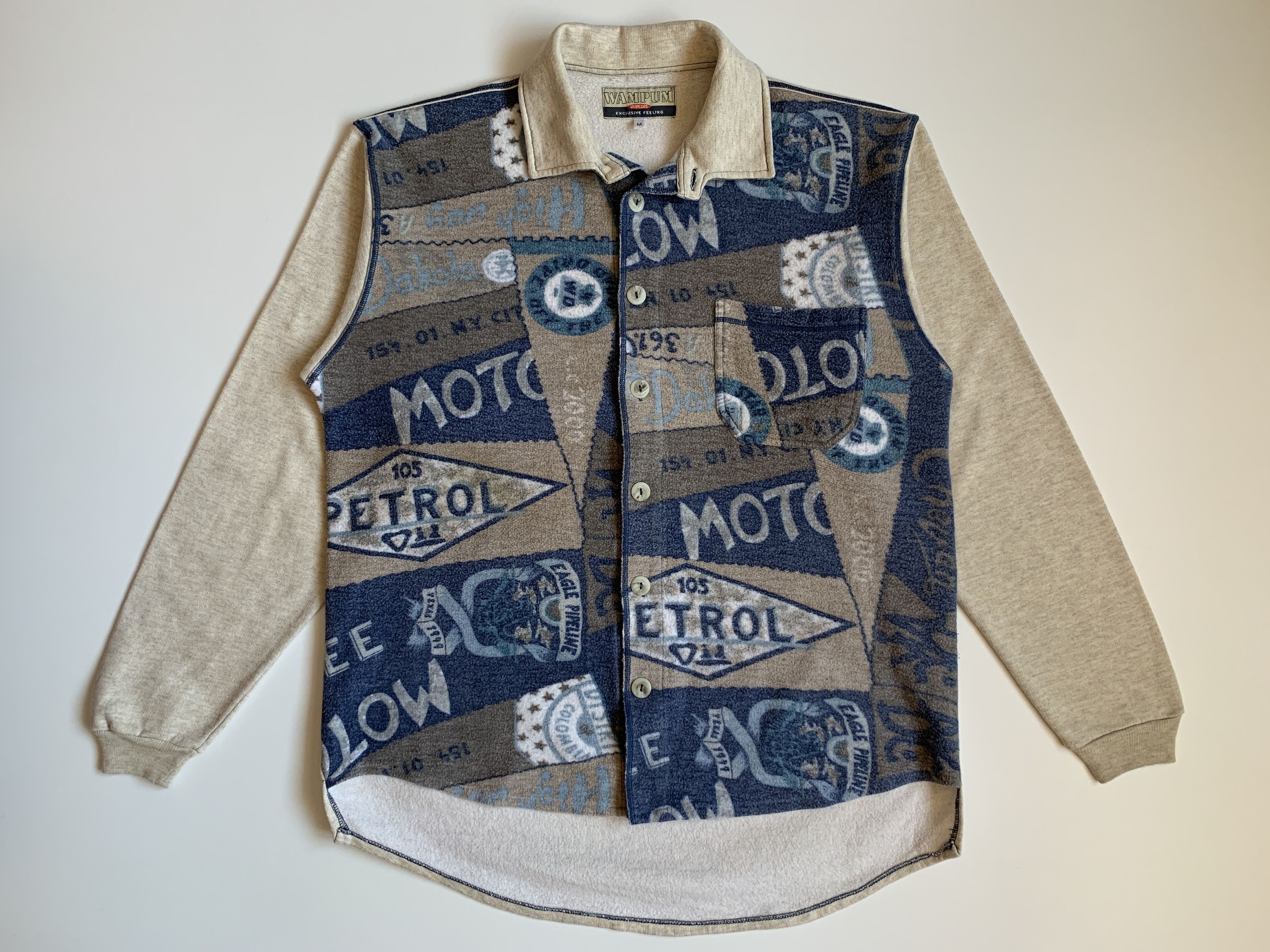 Other 90's Wampum Vintage Men's Shirt Overshirt Sweatshirt Size US M / EU 48-50 / 2 - 2 Thumbnail
