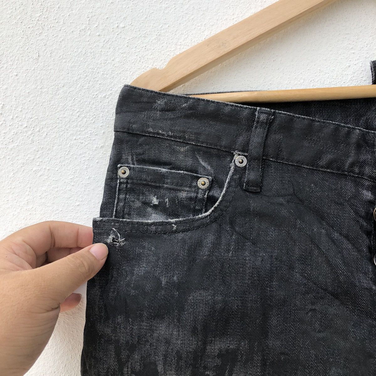 Dsquared2 DSQUARED2 DISTESSED DENIM SKINNY Size US 33 - 6 Thumbnail