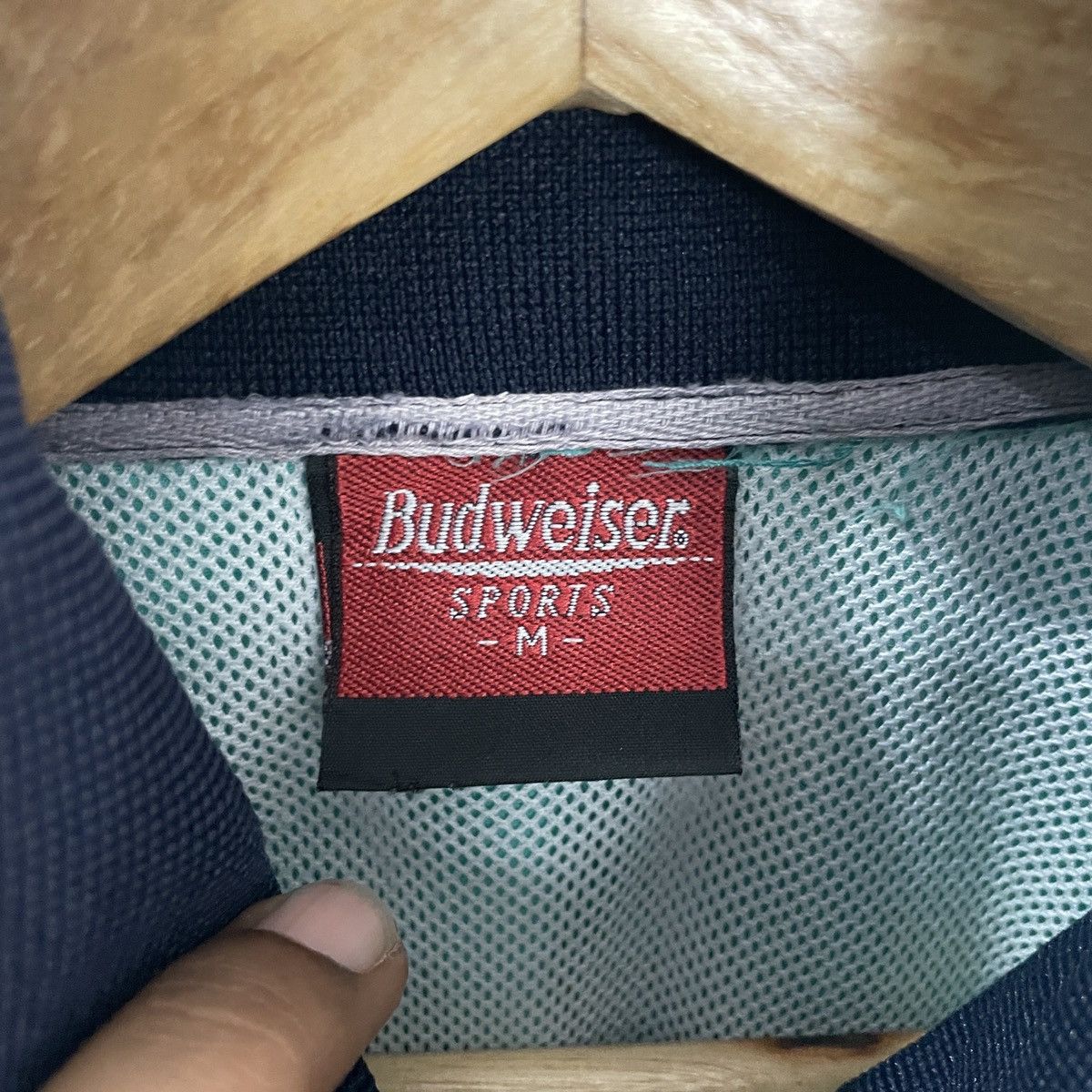 Budweiser Vintage Budweiser Sports Big Logo Jacket Size US L / EU 52-54 / 3 - 5 Thumbnail