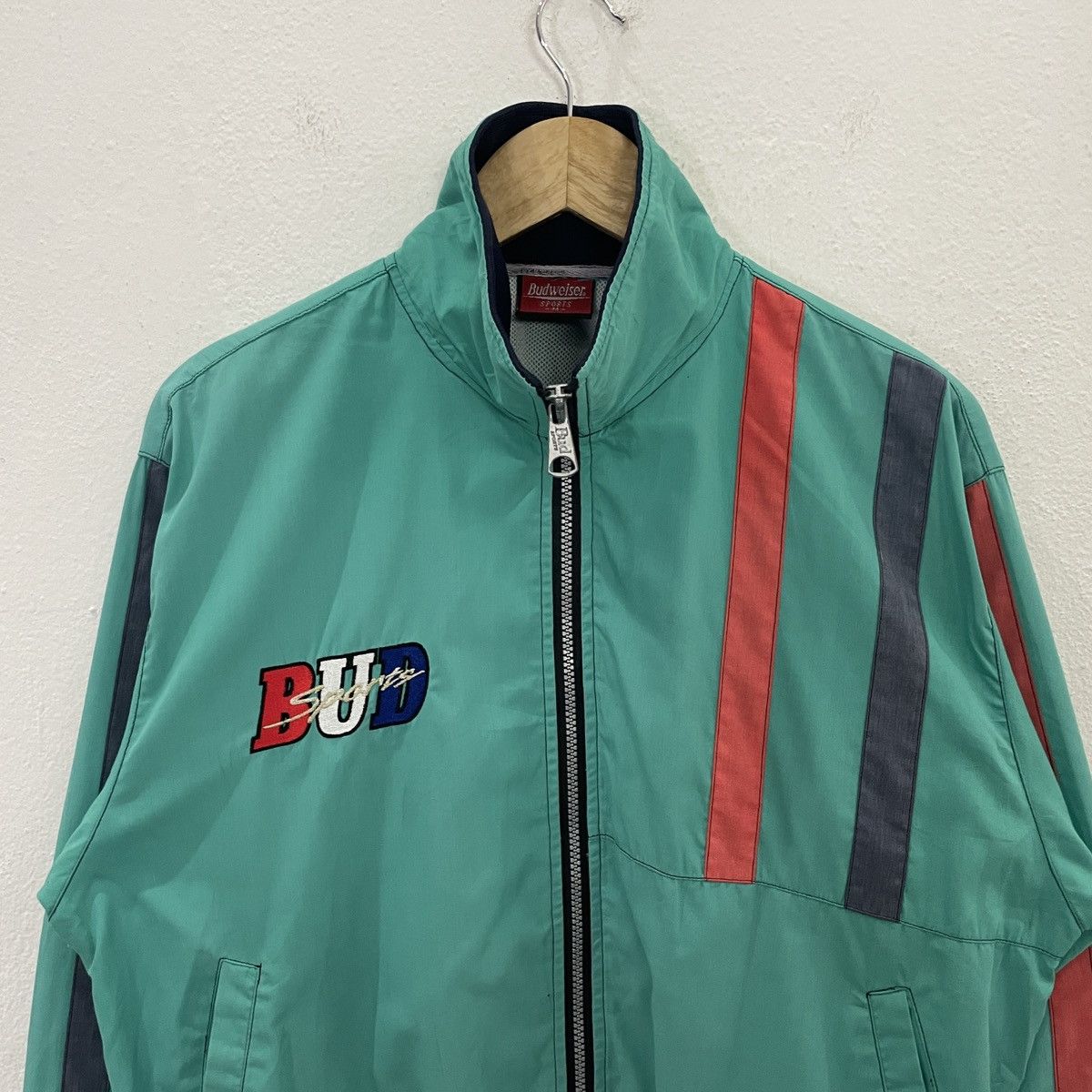 Budweiser Vintage Budweiser Sports Big Logo Jacket Size US L / EU 52-54 / 3 - 4 Thumbnail