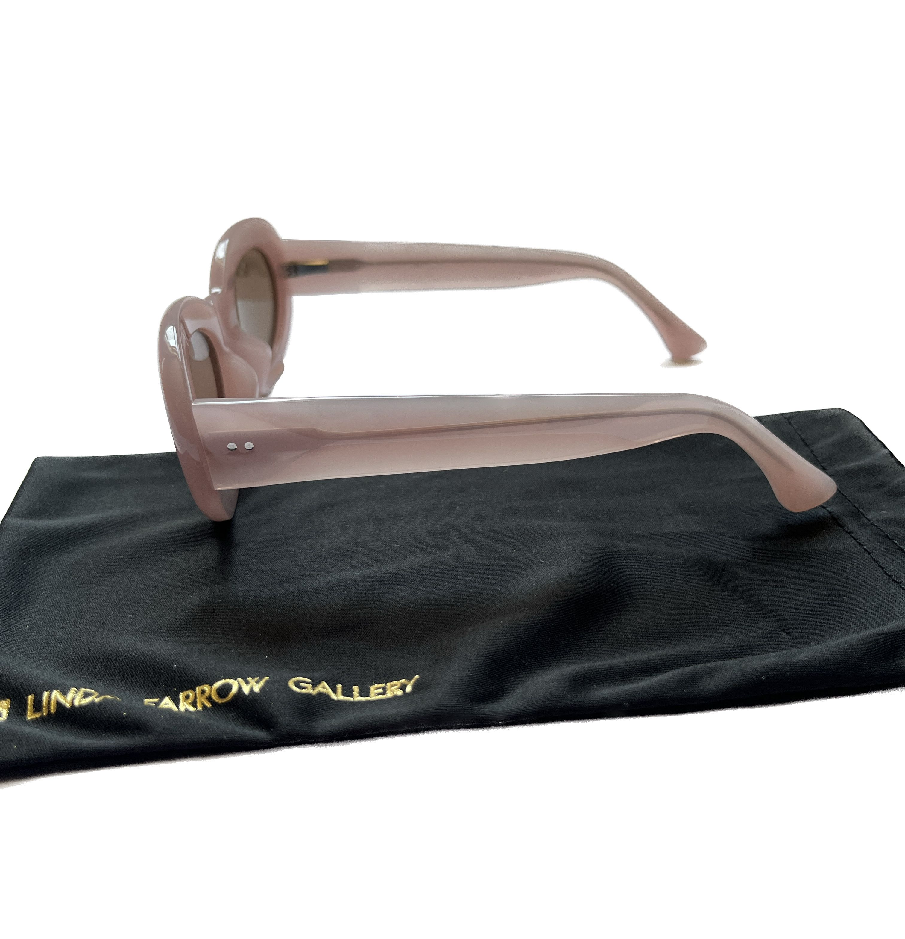 Dries Van Noten × Linda Farrow ⚡️QUICK SALE⚡️Dries Van Noten x Farrow Oval Sunglasses Size ONE SIZE - 3 Thumbnail