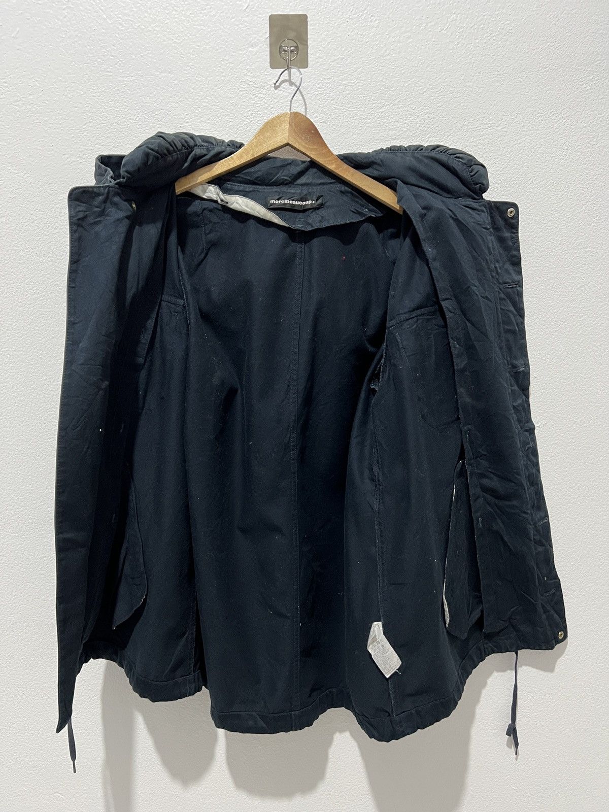 Issey Miyake × Japanese Brand × mercibeaucoup Mercibeaucoup Hoodie Long Jacket Parka Size US L / EU 52-54 / 3 - 4 Thumbnail