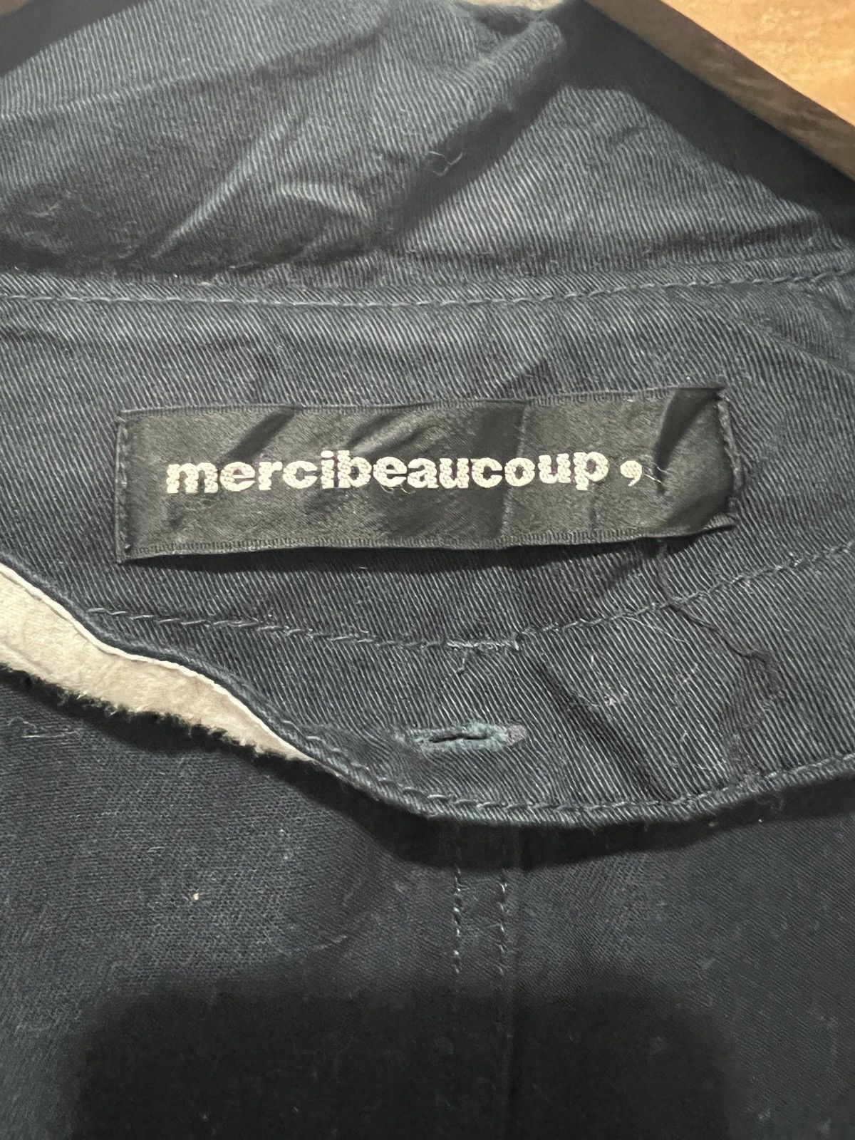 Issey Miyake × Japanese Brand × mercibeaucoup Mercibeaucoup Hoodie Long Jacket Parka Size US L / EU 52-54 / 3 - 6 Thumbnail