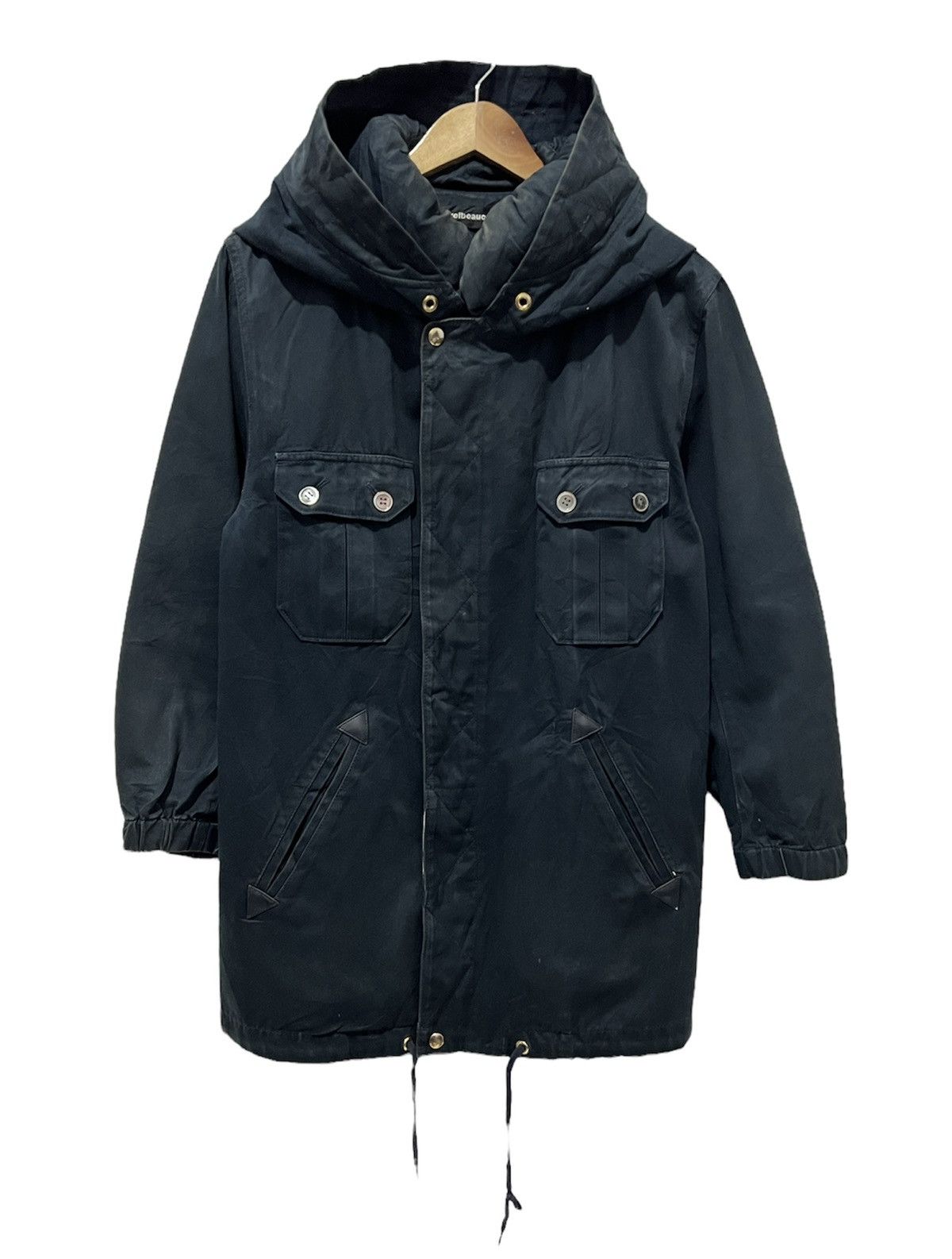Issey Miyake × Japanese Brand × mercibeaucoup Mercibeaucoup Hoodie Long Jacket Parka Size US L / EU 52-54 / 3 - 1 Thumbnail