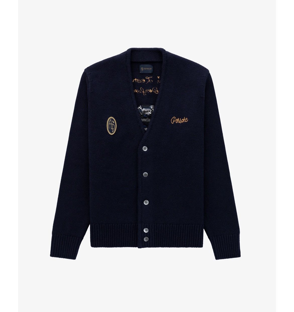 Aime Leon Dore ALD / Porsche 356 Cardigan size small navy yellow | Grailed