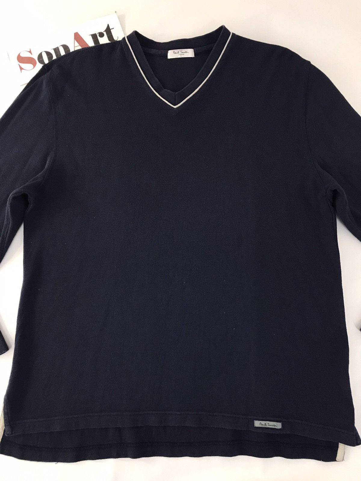 Paul Smith Vtg Paul Smith London Simple Blue Colour Long Sleeve Shirt Size US L / EU 52-54 / 3 - 3 Thumbnail