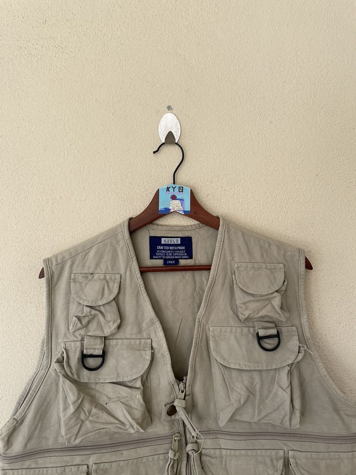Hunter × Japanese Brand × Vintage VINTAGE ANDLO HUNTER VEST Size US M / EU 48-50 / 2 - 3 Thumbnail