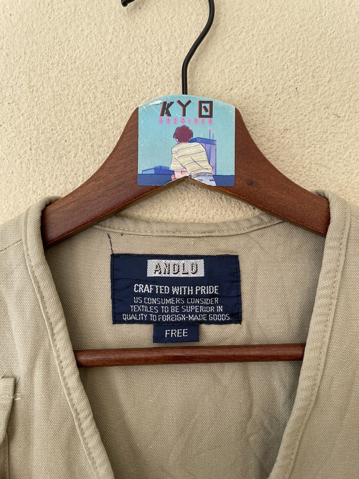 Hunter × Japanese Brand × Vintage VINTAGE ANDLO HUNTER VEST Size US M / EU 48-50 / 2 - 7 Thumbnail