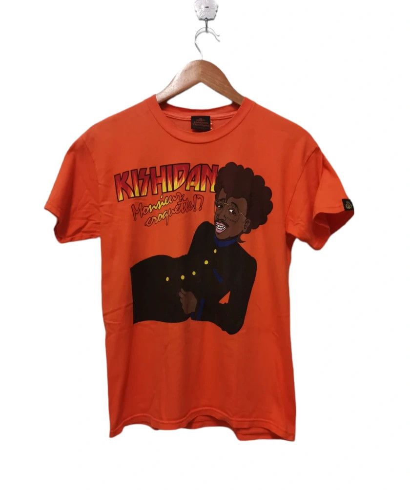 Japanese Brand Vintage Kishidenne Wrerutogood Band Vivienne Westwood Tee Size US S / EU 44-46 / 1 - 1 Thumbnail