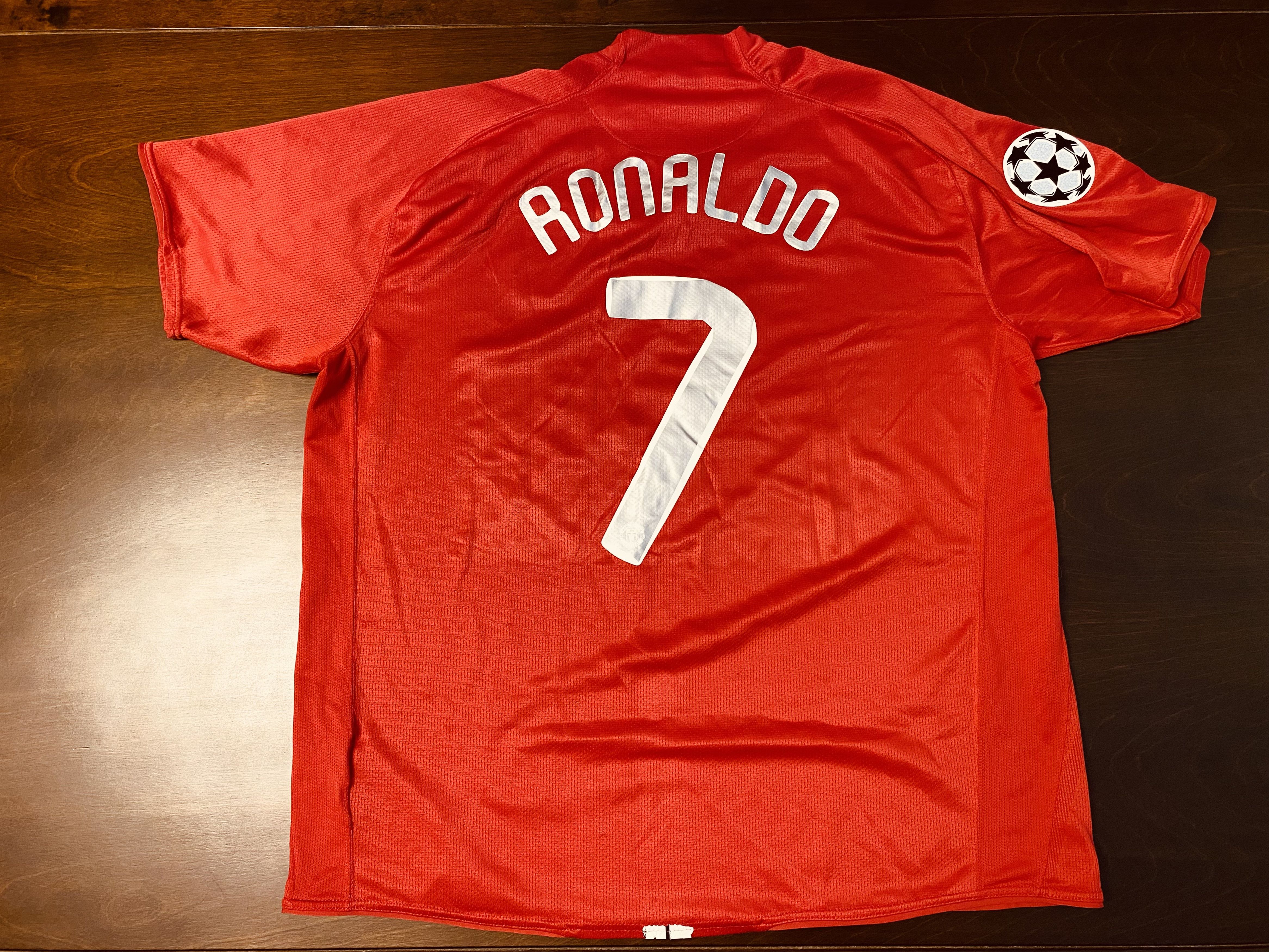 2007-2009 - Super Rare Manchester United Jersey - Ronaldo