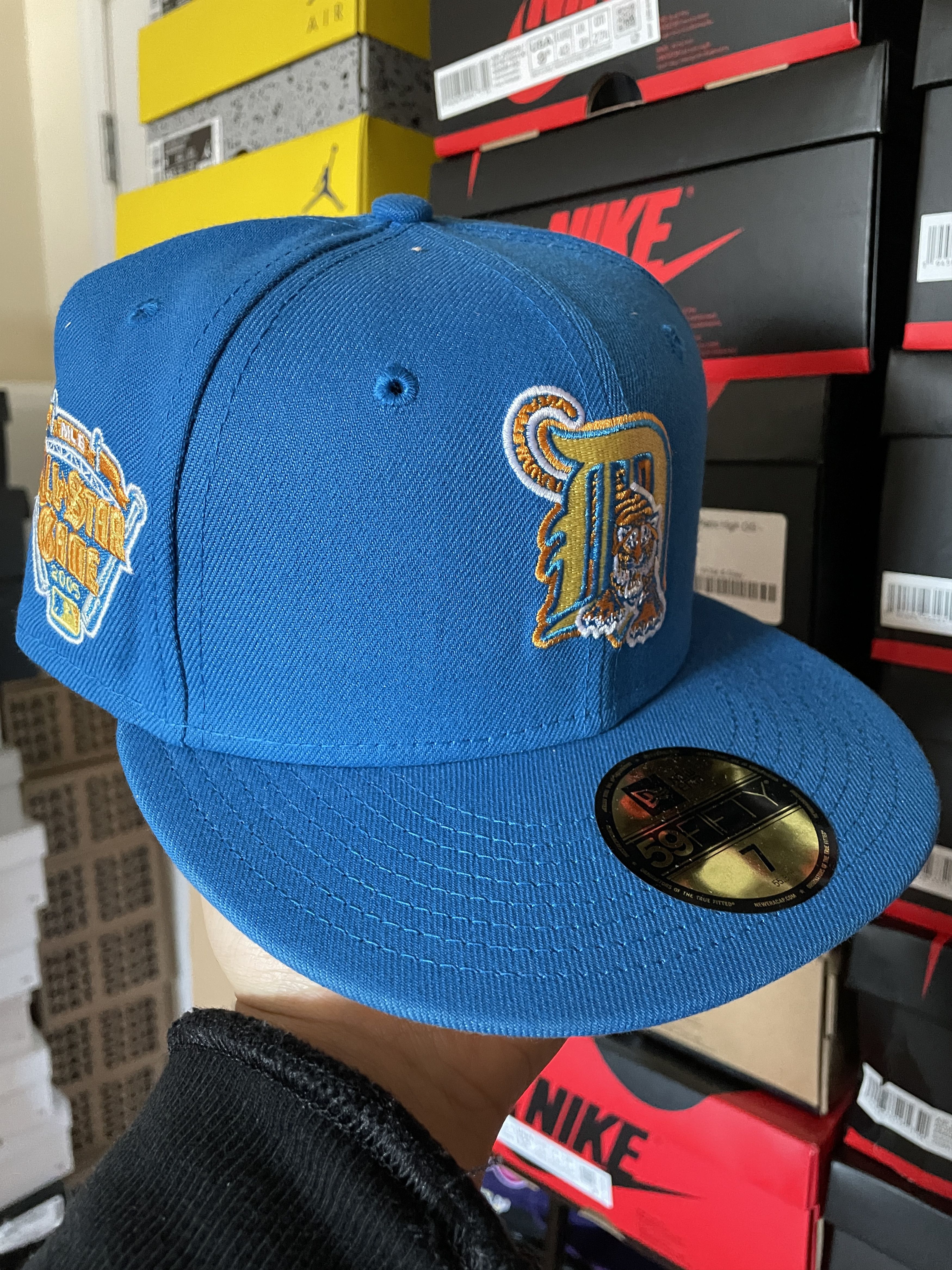 Hat Club × MLB × New Era Hatclub Sunrise Daybreaker Detroit Tigers 7 ASG Blue Orange Size ONE SIZE - 1 Thumbnail