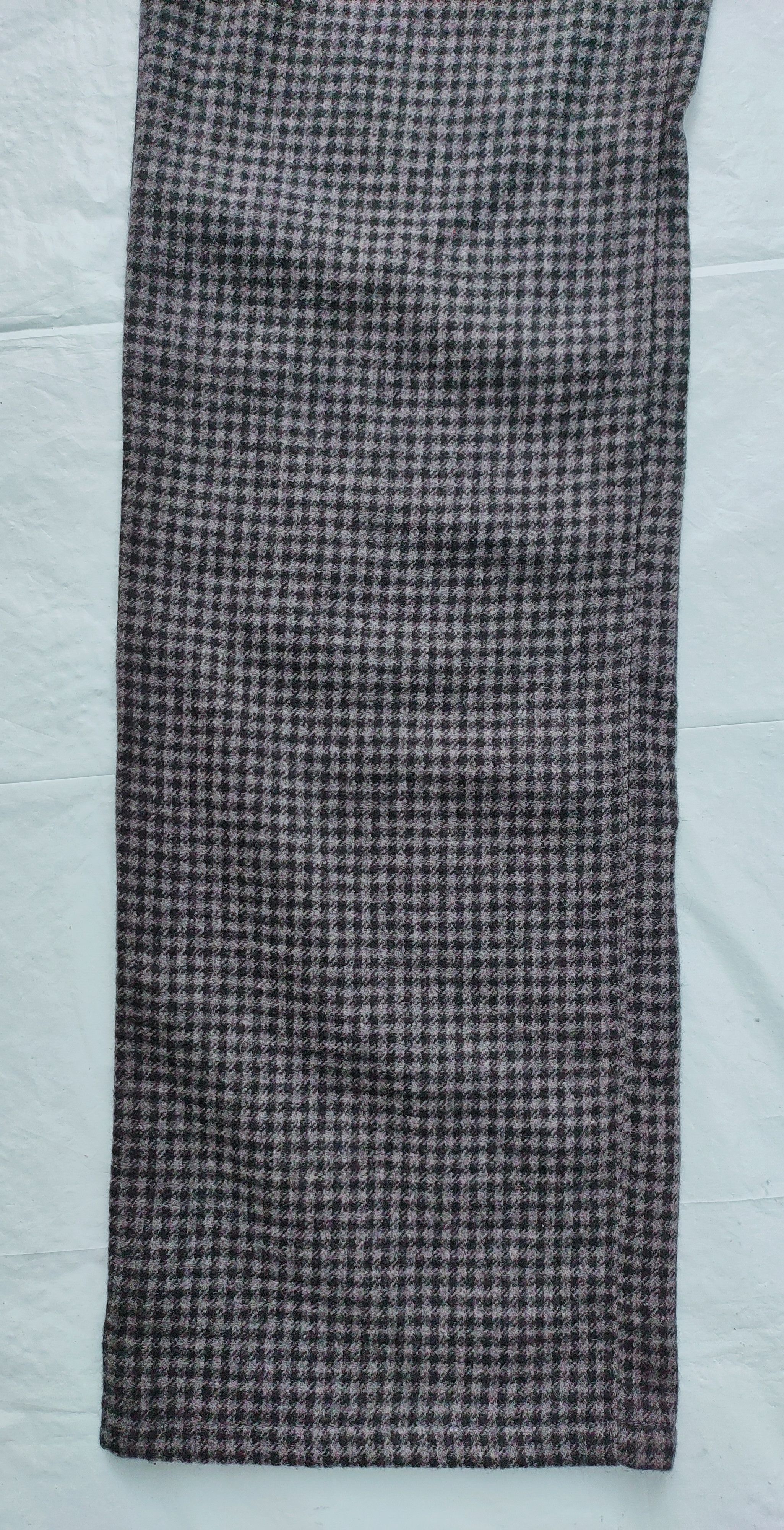 Lanvin LANVIN wool slim fit checkered pants styled denim Size US 32 / EU 48 - 5 Thumbnail