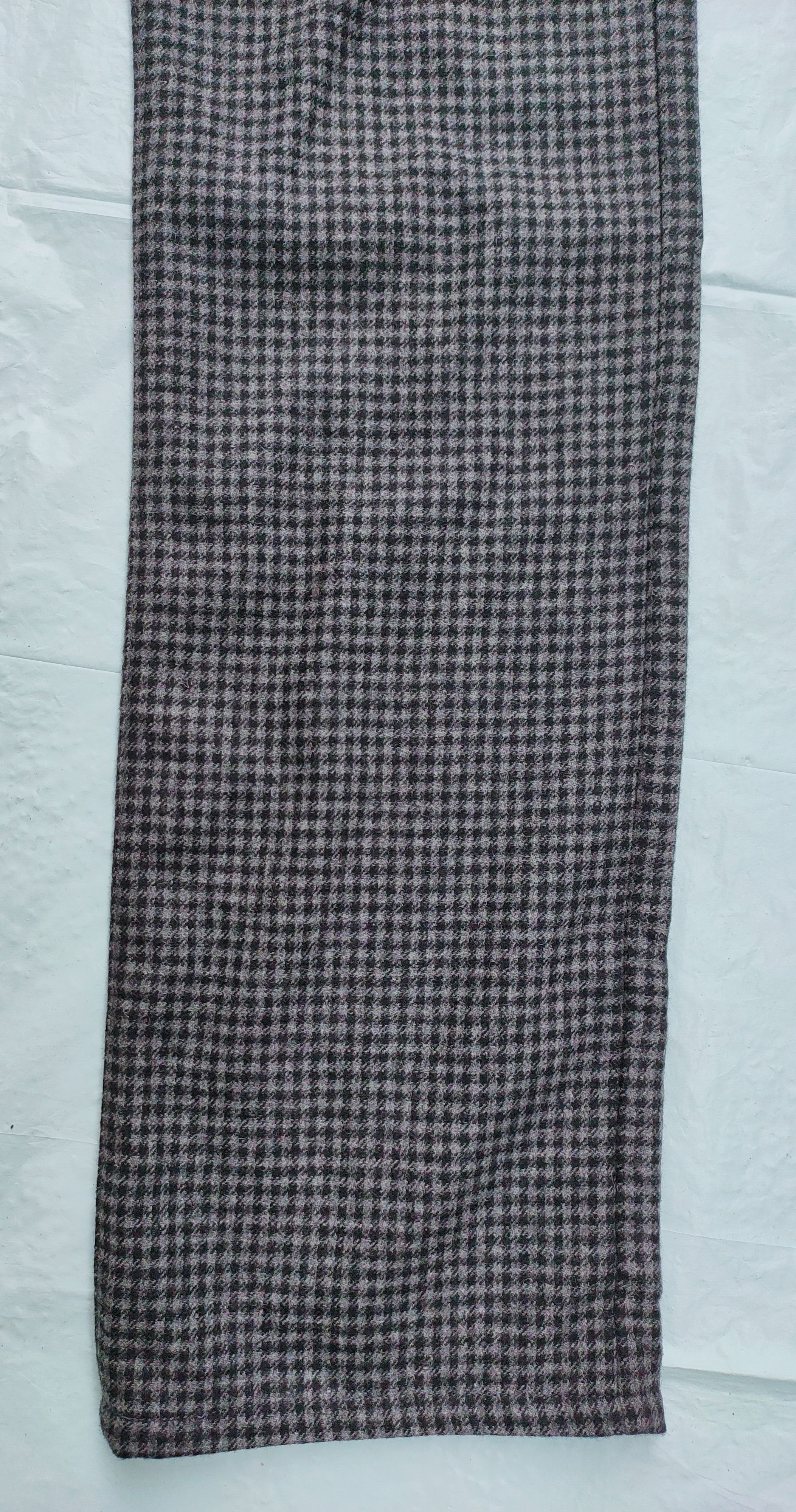 Lanvin LANVIN wool slim fit checkered pants styled denim Size US 32 / EU 48 - 4 Thumbnail