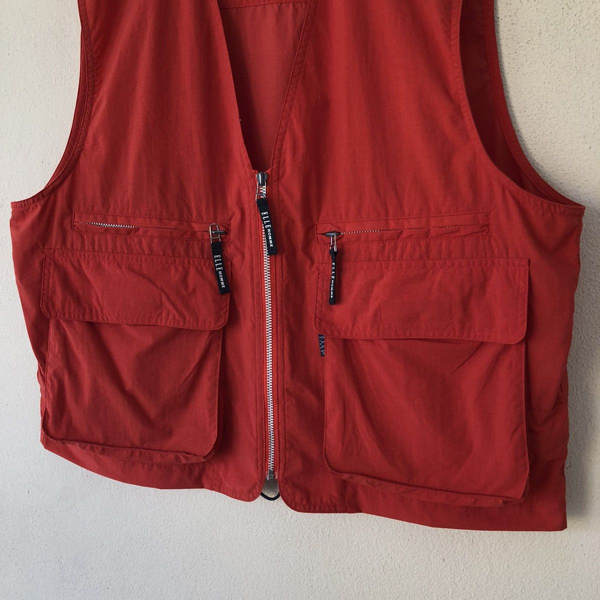 Japanese Brand Tank Top Tactical Parachute Elle Homme Paris Size US L / EU 52-54 / 3 - 4 Thumbnail