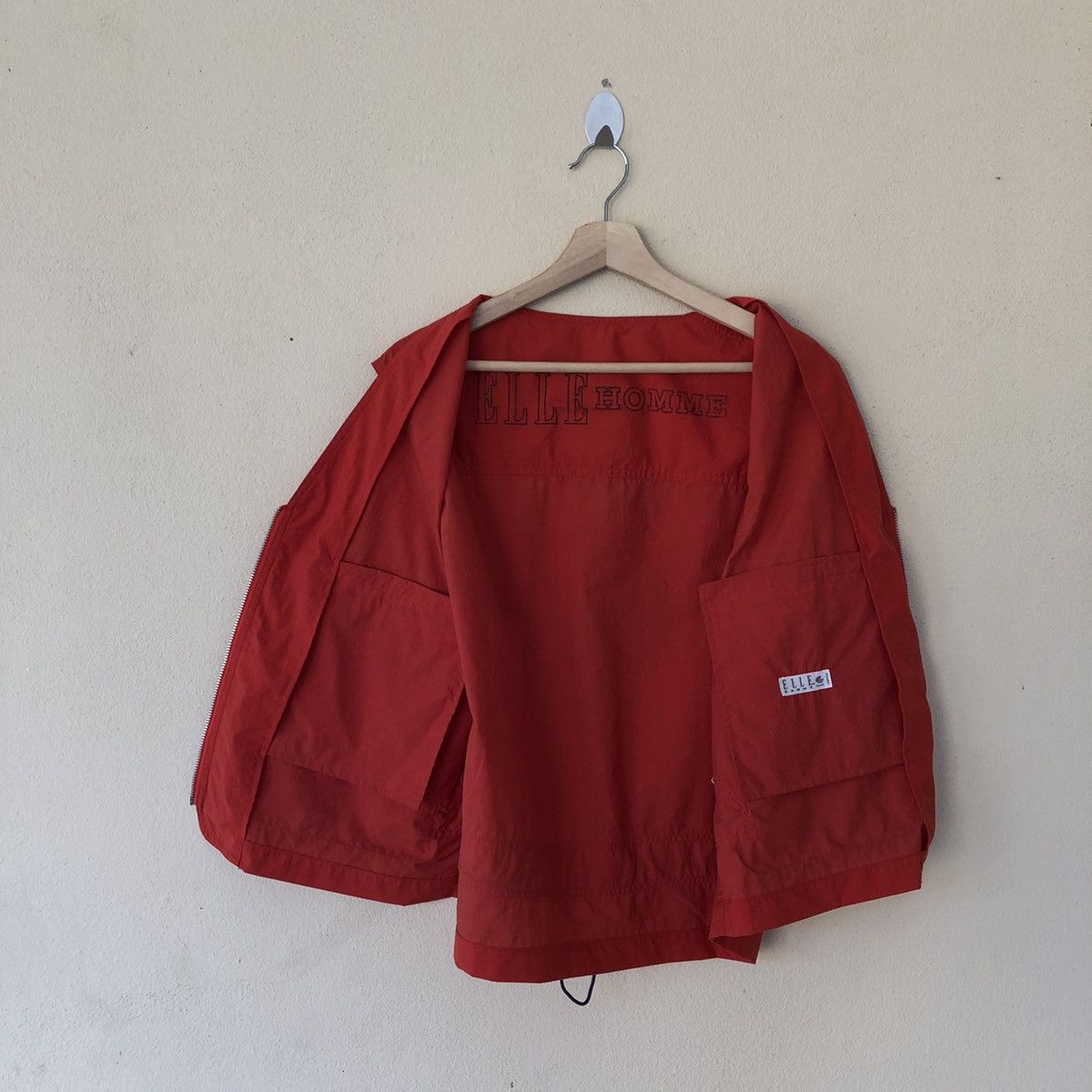 Japanese Brand Tank Top Tactical Parachute Elle Homme Paris Size US L / EU 52-54 / 3 - 10 Thumbnail
