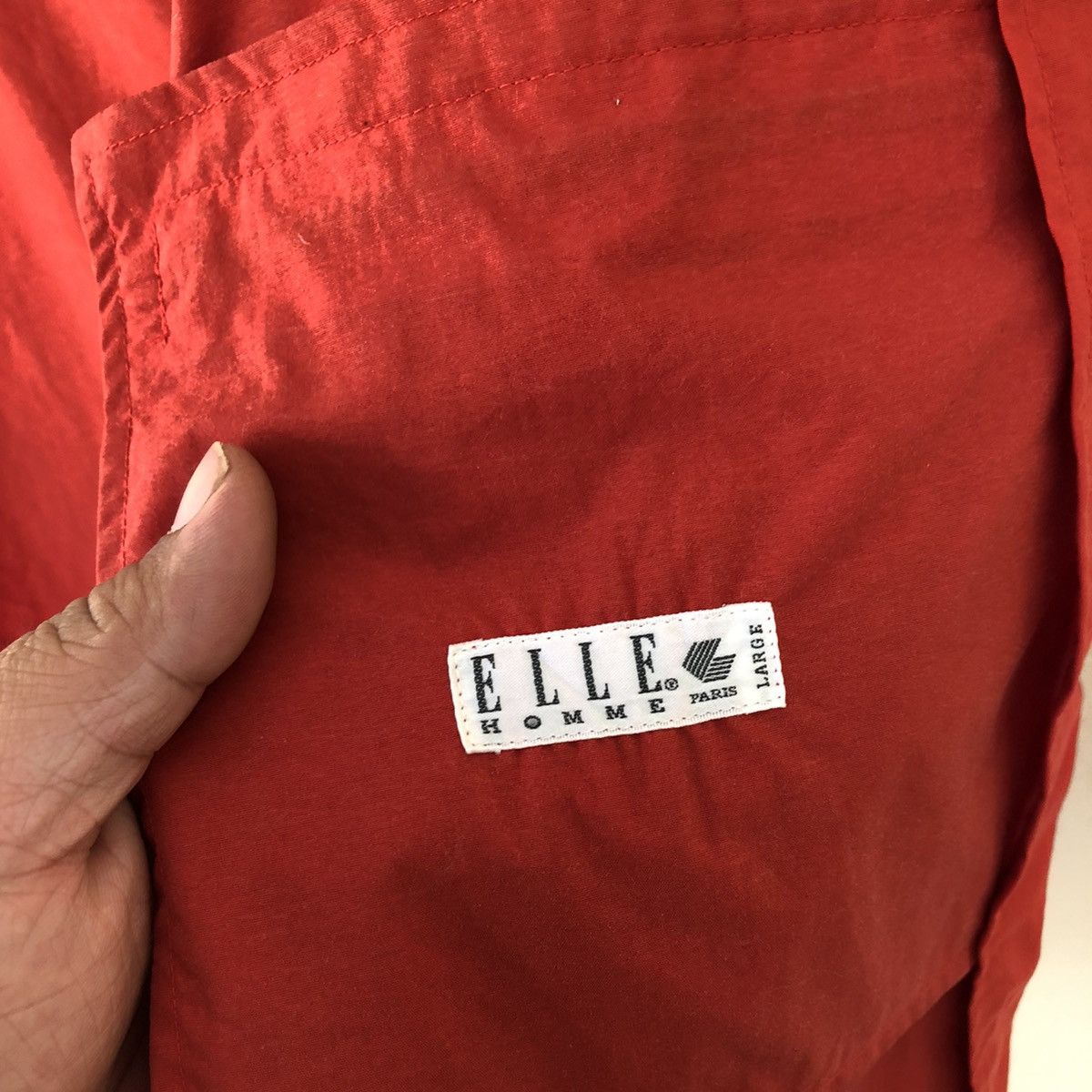 Japanese Brand Tank Top Tactical Parachute Elle Homme Paris Size US L / EU 52-54 / 3 - 13 Thumbnail