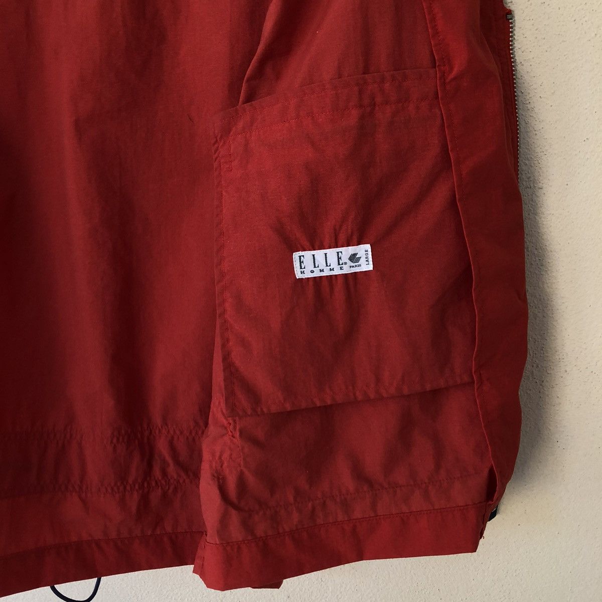 Japanese Brand Tank Top Tactical Parachute Elle Homme Paris Size US L / EU 52-54 / 3 - 11 Thumbnail