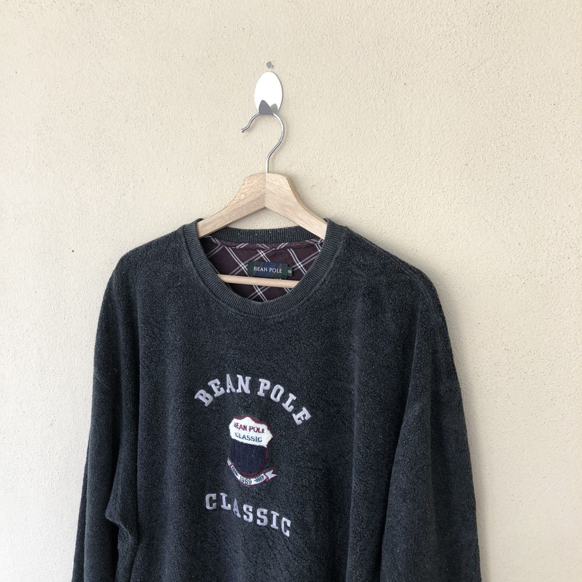 BEANPOLE × Japanese Brand BeanPole Big Logo Embroidered Sweatshirt Size US M / EU 48-50 / 2 - 5 Thumbnail