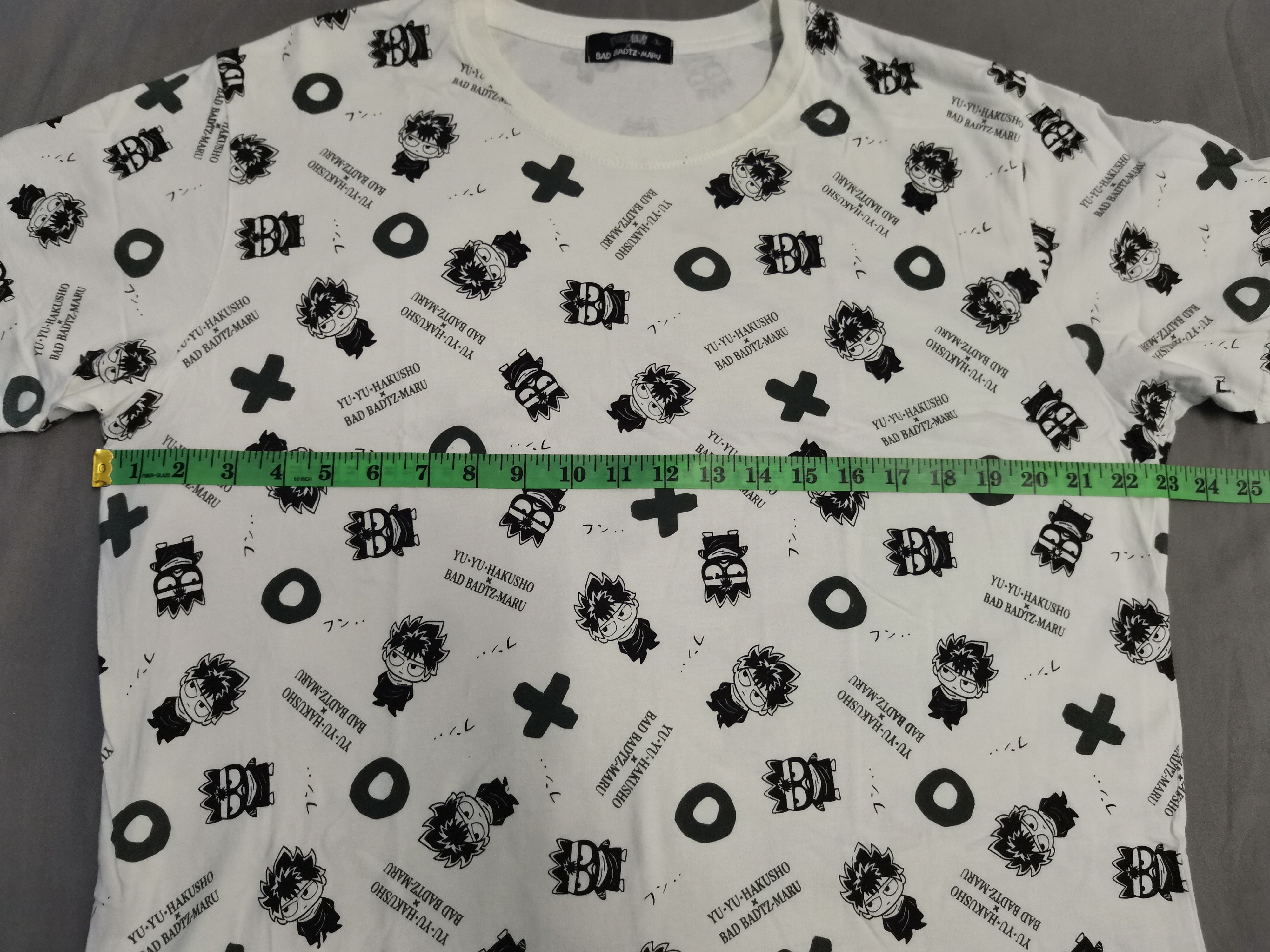 Anime Vintage Yu Yu Hakusho Japan Anime Tee OverPrint Bleach Manga Size US XL / EU 56 / 4 - 5 Thumbnail