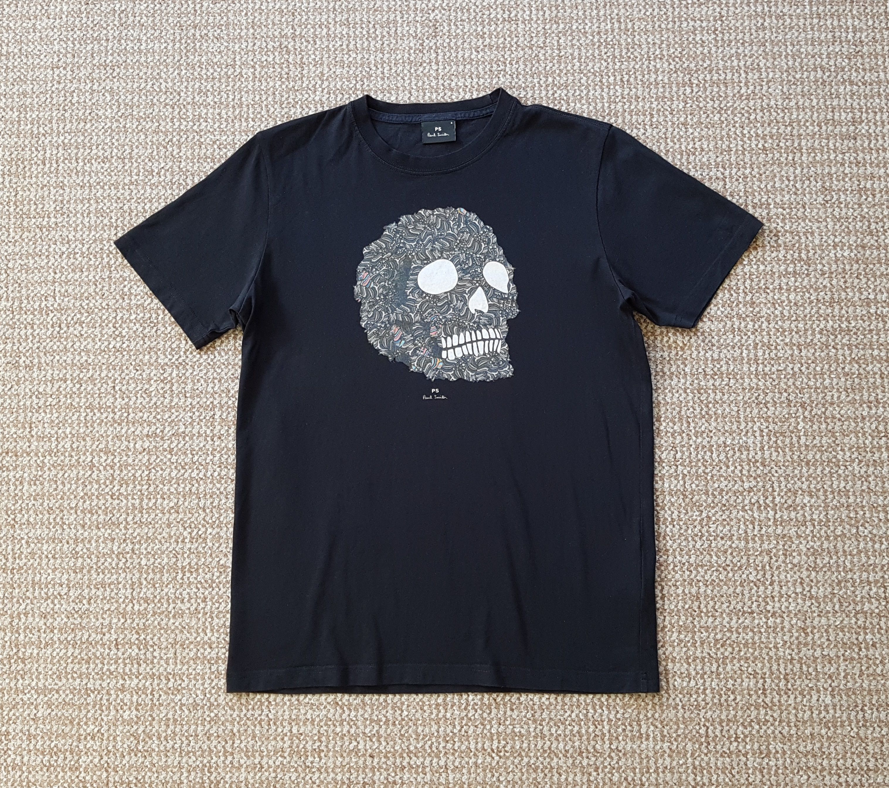 Designer × Paul Smith PS by Paul Smith Skull Print Tee T Shirt Size US S / EU 44-46 / 1 - 1 Thumbnail