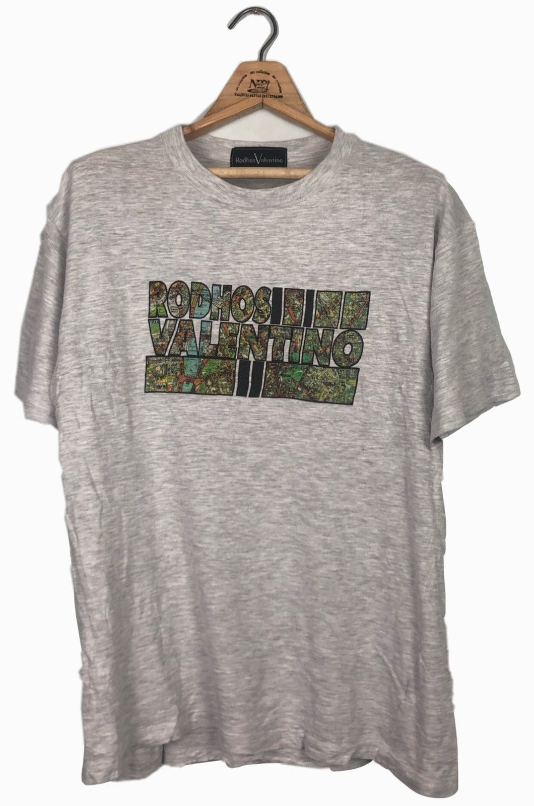 Designer × Vintage Vintage Rodhos Valentino Big Logo Size US M / EU 48-50 / 2 - 1 Thumbnail