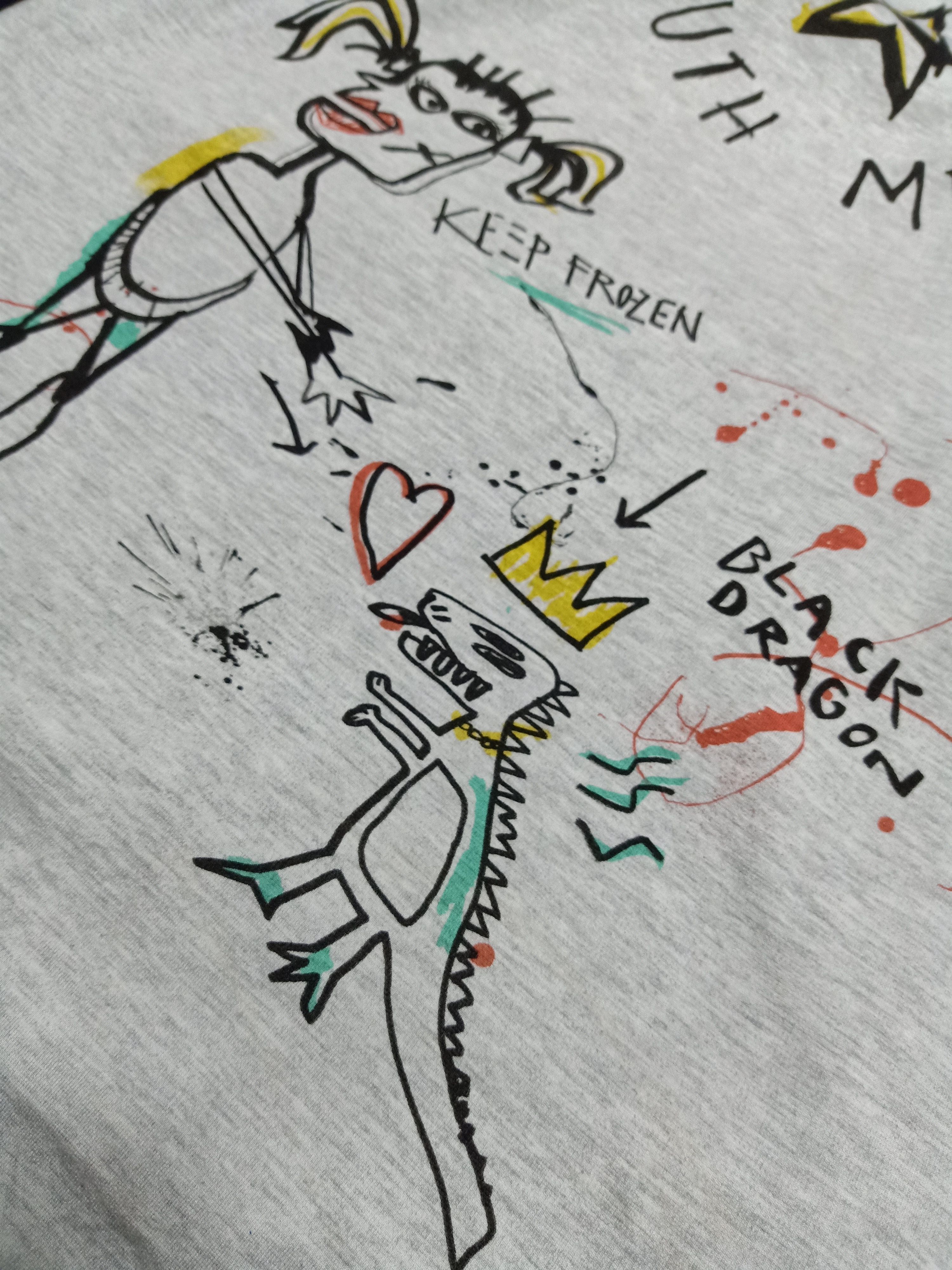 Bershka × Vintage Crazy Tee SleeveLess T Shirt Size US L / EU 52-54 / 3 - 10 Thumbnail
