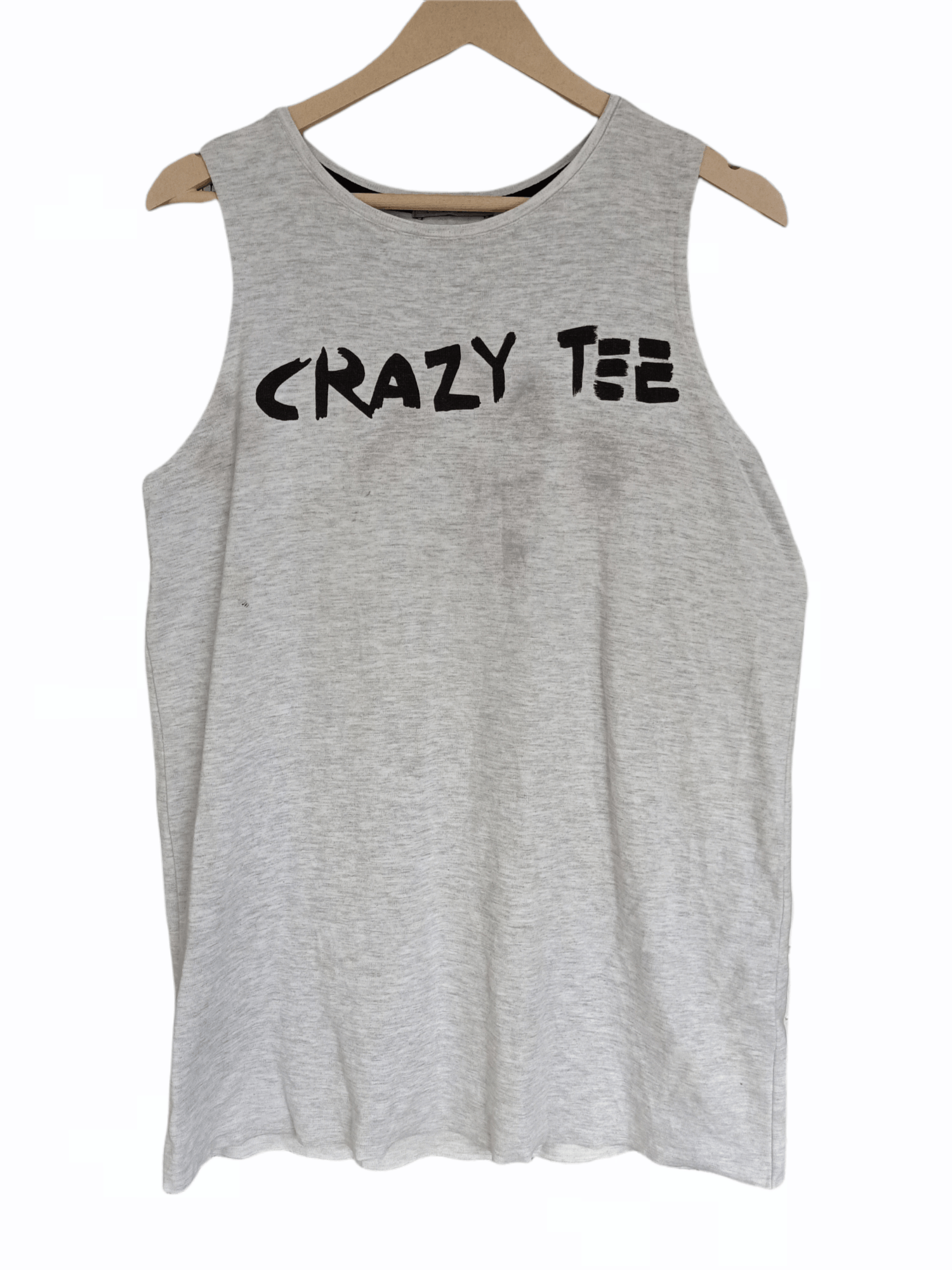 Bershka × Vintage Crazy Tee SleeveLess T Shirt Size US L / EU 52-54 / 3 - 4 Thumbnail