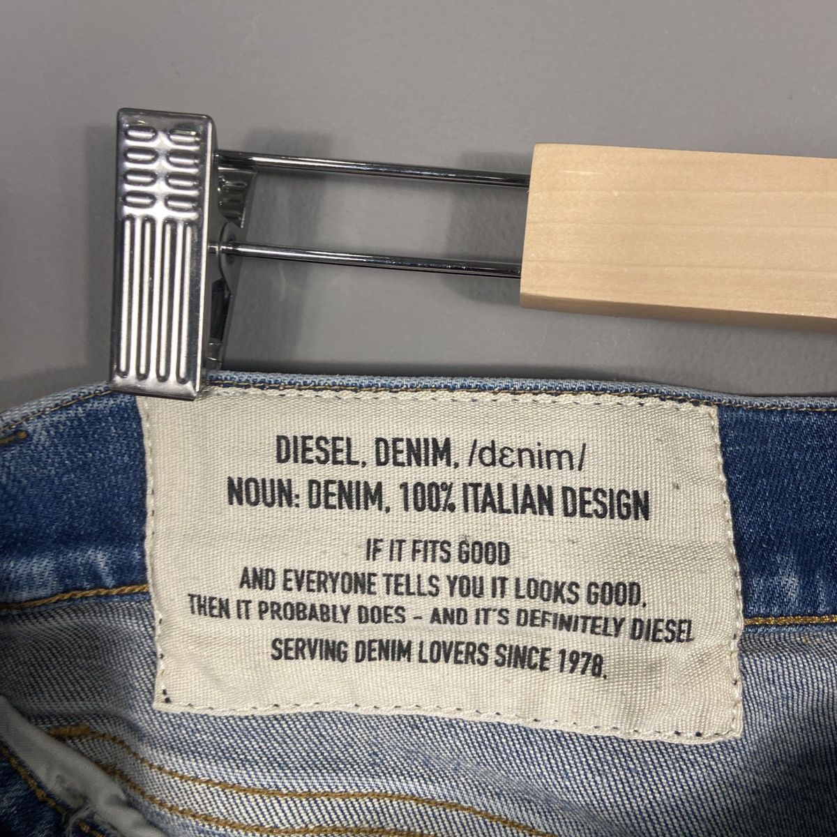 Diesel × Vintage Diesel D-Strukt Y2K Slim jeans Size US 33 - 7 Thumbnail