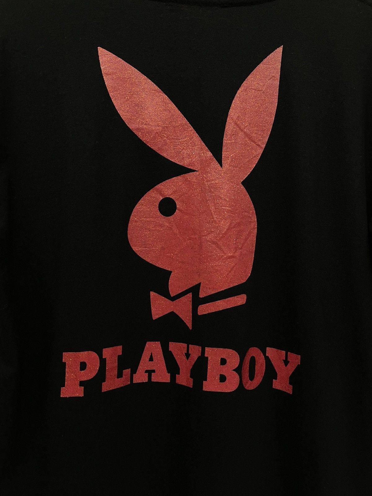 Playboy Vintage 90’s PLAYBOY Big Red Bunny Spell-Out Long Sleeve Size US S / EU 44-46 / 1 - 3 Thumbnail