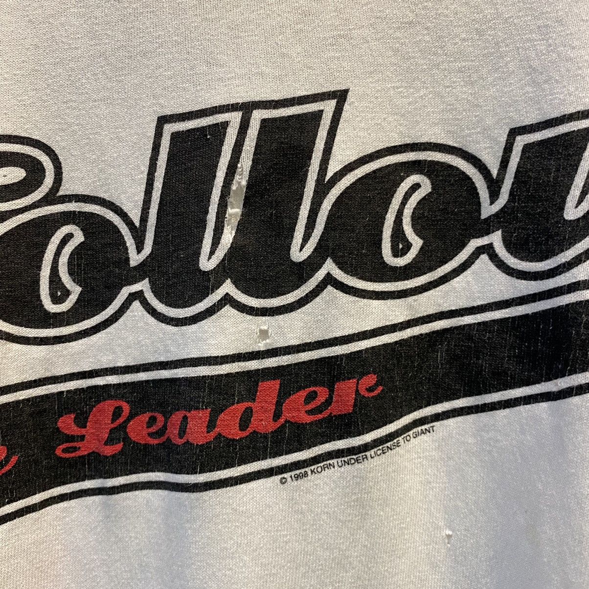 Band Tees × Giant × Vintage VINTAGE 1998‼️Korn “Follow The Leader” 3Quarter Sleeve Tee Size US XL / EU 56 / 4 - 5 Thumbnail