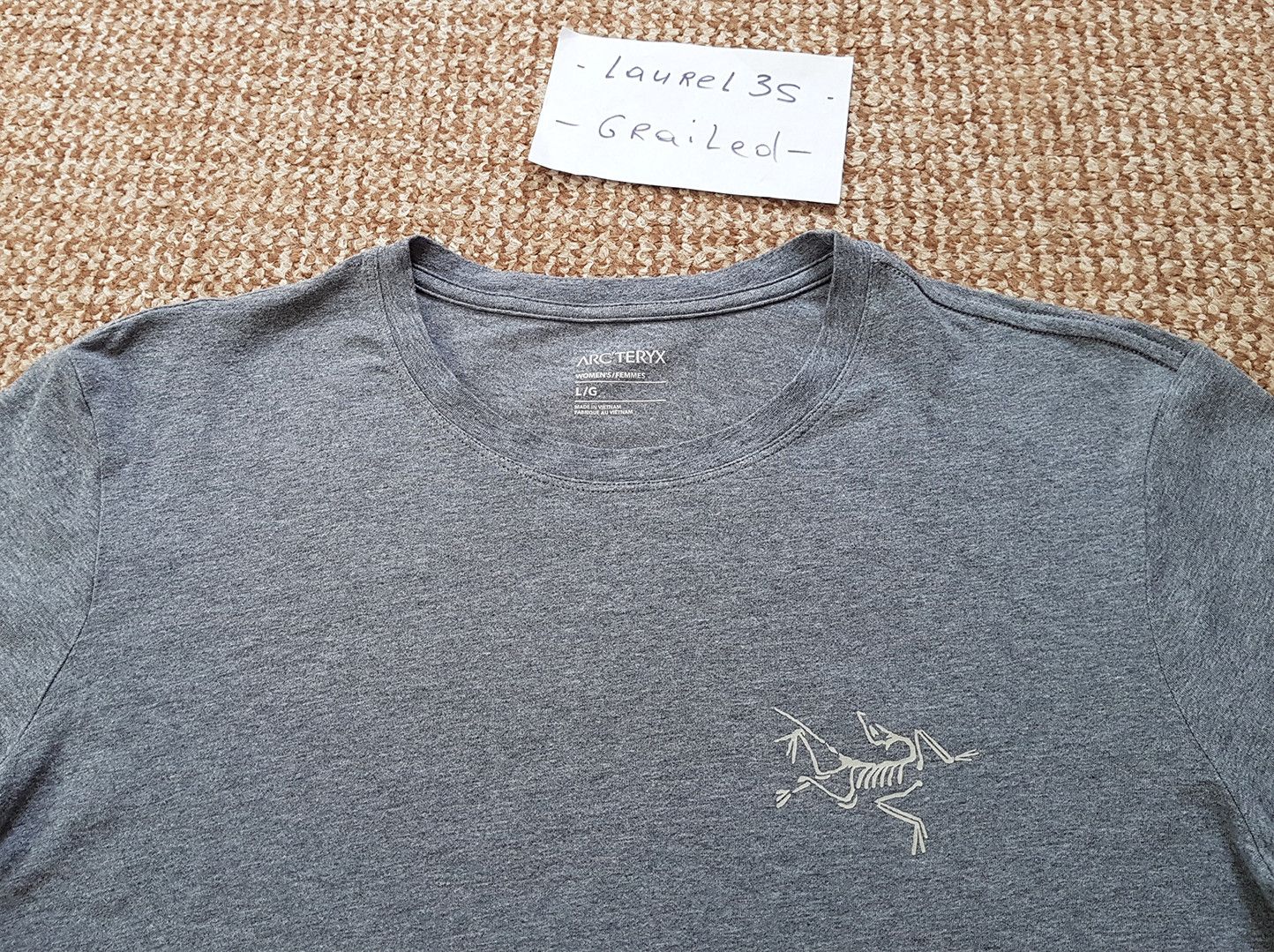 Arc'teryx Arcteryx womens graphic tee with cuff long sleeve t shirt Size L / US 10 / IT 46 - 6 Thumbnail