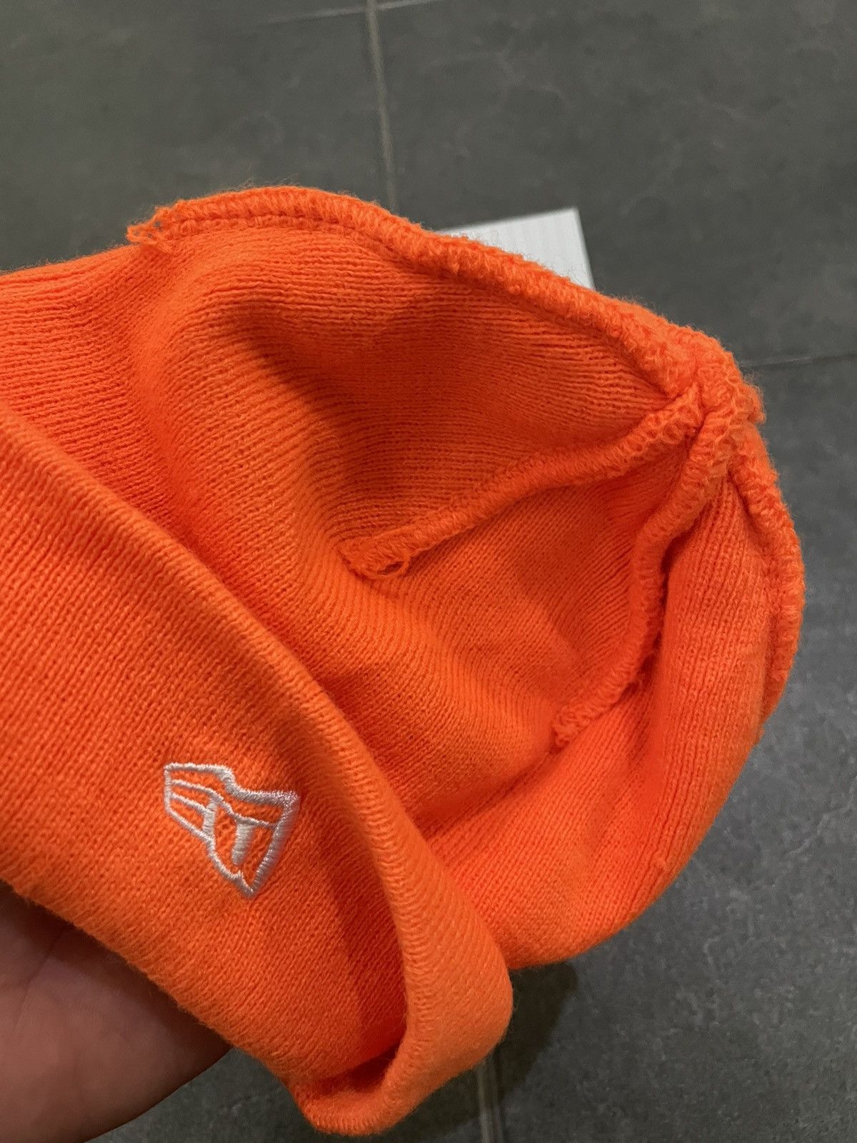 New Era NEW ERA ORANGE PLAIN BEANIE Size ONE SIZE - 4 Thumbnail