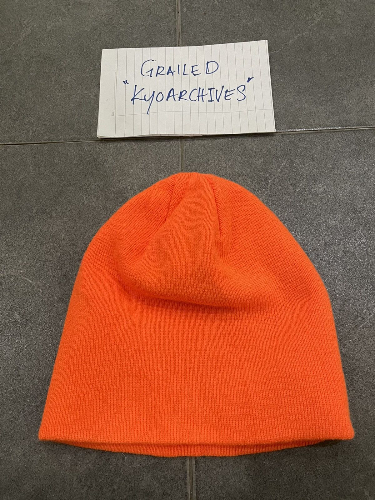 New Era NEW ERA ORANGE PLAIN BEANIE Size ONE SIZE - 3 Thumbnail