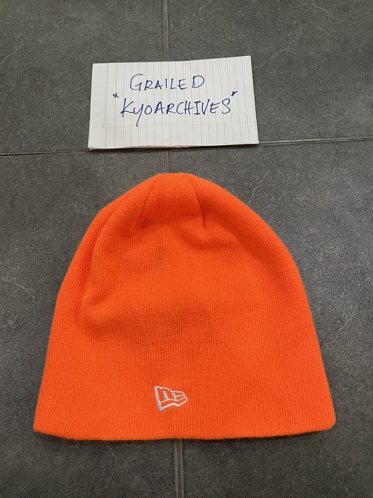 New Era NEW ERA ORANGE PLAIN BEANIE Size ONE SIZE - 1 Thumbnail
