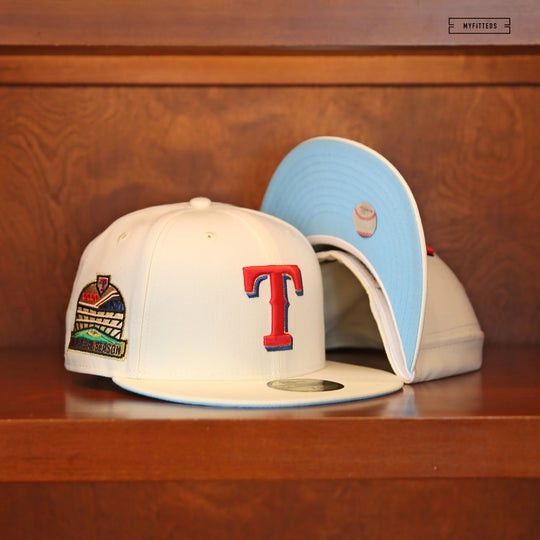 MyFitteds × New Era Myfitteds Toblerone White Texas Rangers 7 1/4 Icy Hatclub Size ONE SIZE - 8 Thumbnail