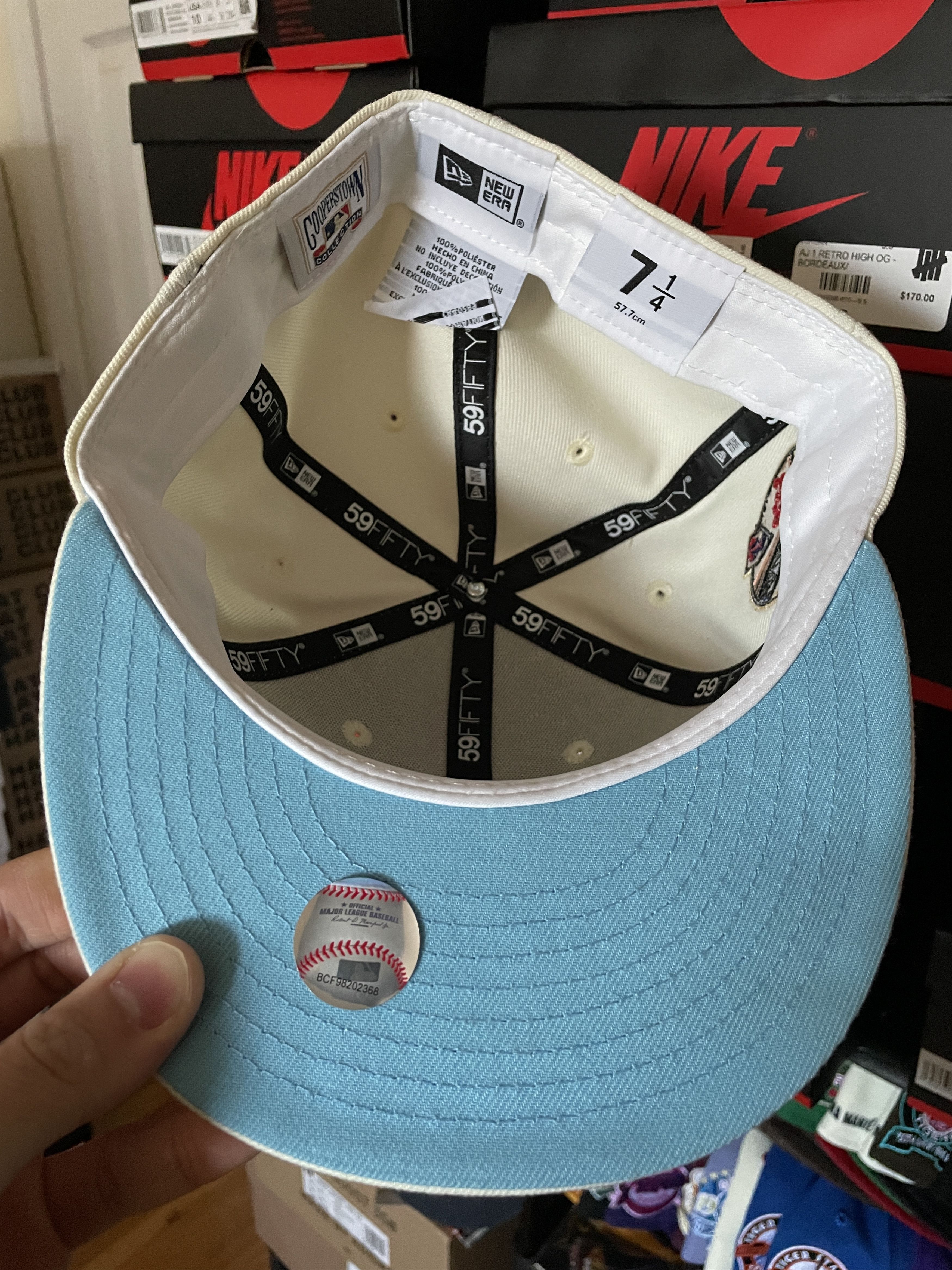 MyFitteds × New Era Myfitteds Toblerone White Texas Rangers 7 1/4 Icy Hatclub Size ONE SIZE - 6 Thumbnail