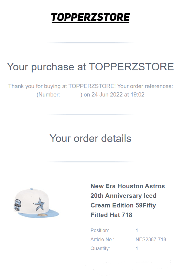 MLB × New Era 7 1/8 White Blue Houston Astros 20 Years Icy Cream Two Tone Size ONE SIZE - 12 Thumbnail