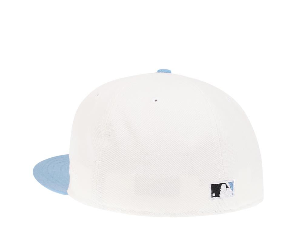 MLB × New Era 7 1/8 White Blue Houston Astros 20 Years Icy Cream Two Tone Size ONE SIZE - 10 Thumbnail