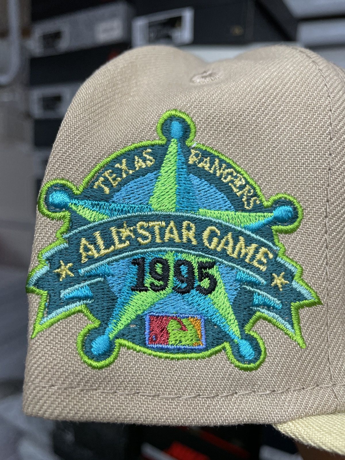 MLB × MyFitteds × New Era 7 1/8 Myfitteds Ultimate End Texas Rangers ASG 1995 All Star Size ONE SIZE - 4 Thumbnail