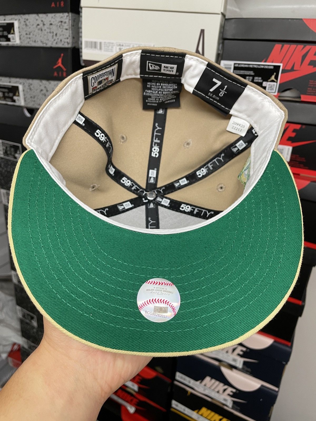 MLB × MyFitteds × New Era 7 1/8 Myfitteds Ultimate End Texas Rangers ASG 1995 All Star Size ONE SIZE - 6 Thumbnail