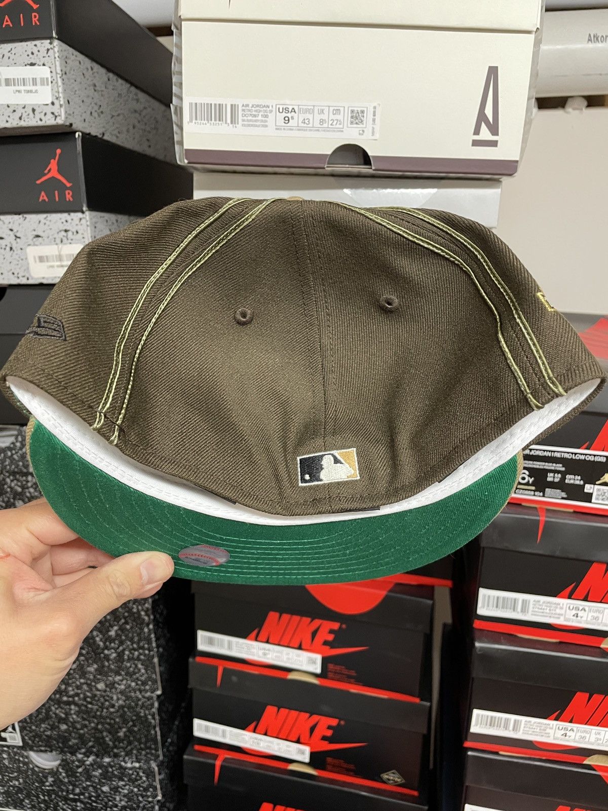 MLB × MyFitteds × New Era 7 1/8 Myfitteds Haganezuka Hotaru Houston Astros 45th Gold Size ONE SIZE - 5 Thumbnail