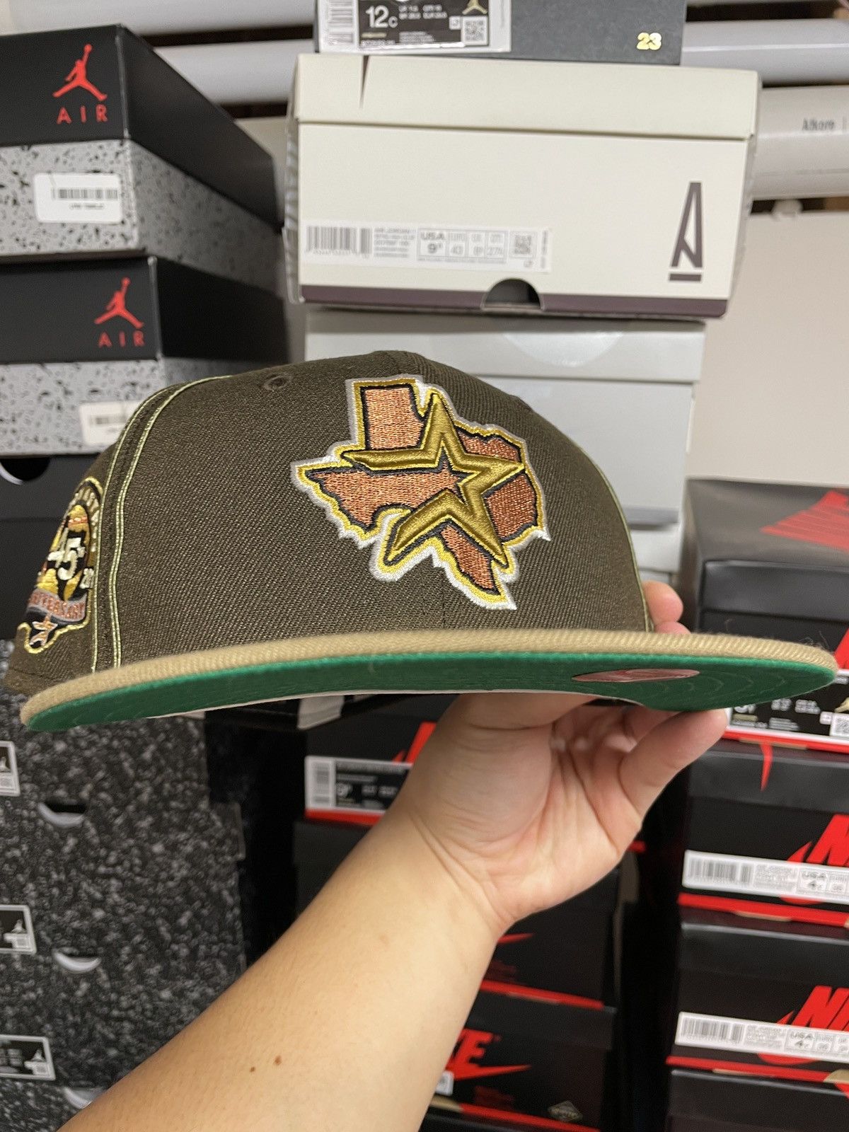 MLB × MyFitteds × New Era 7 1/8 Myfitteds Haganezuka Hotaru Houston Astros 45th Gold Size ONE SIZE - 7 Thumbnail