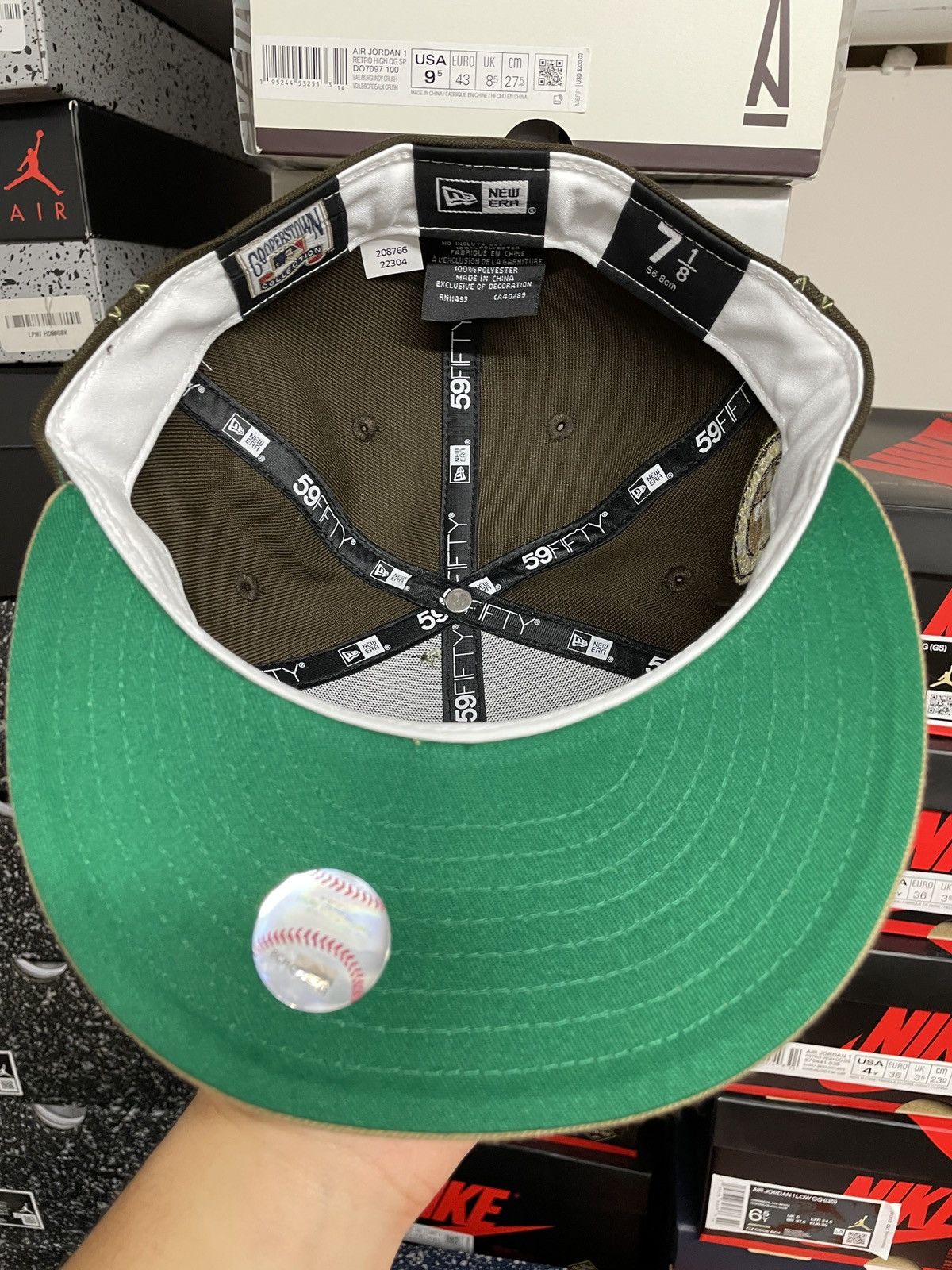 MLB × MyFitteds × New Era 7 1/8 Myfitteds Haganezuka Hotaru Houston Astros 45th Gold Size ONE SIZE - 6 Thumbnail