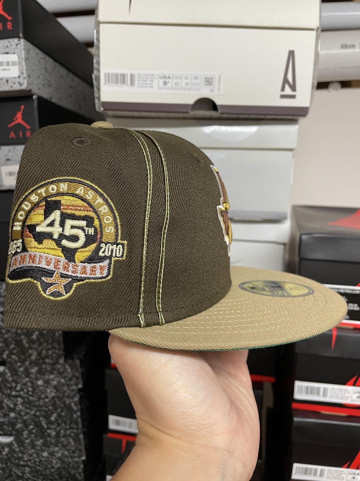 MLB × MyFitteds × New Era 7 1/8 Myfitteds Haganezuka Hotaru Houston Astros 45th Gold Size ONE SIZE - 3 Thumbnail