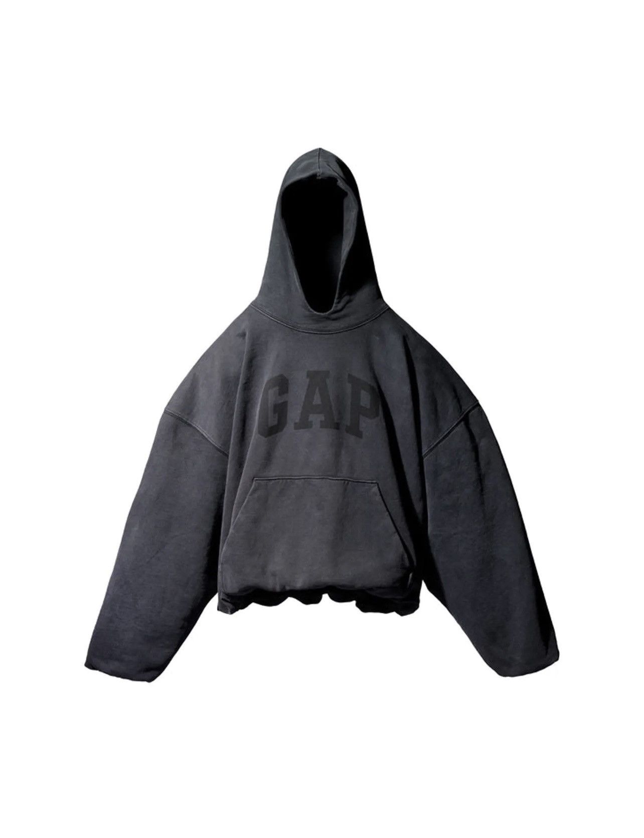 【Yeezy Gap Engineered By Balenciaga】 Logo Hoodie Dark Grey Buy Yeezy Gap Engineered by Balenciaga Logo Hoodie 'Dark