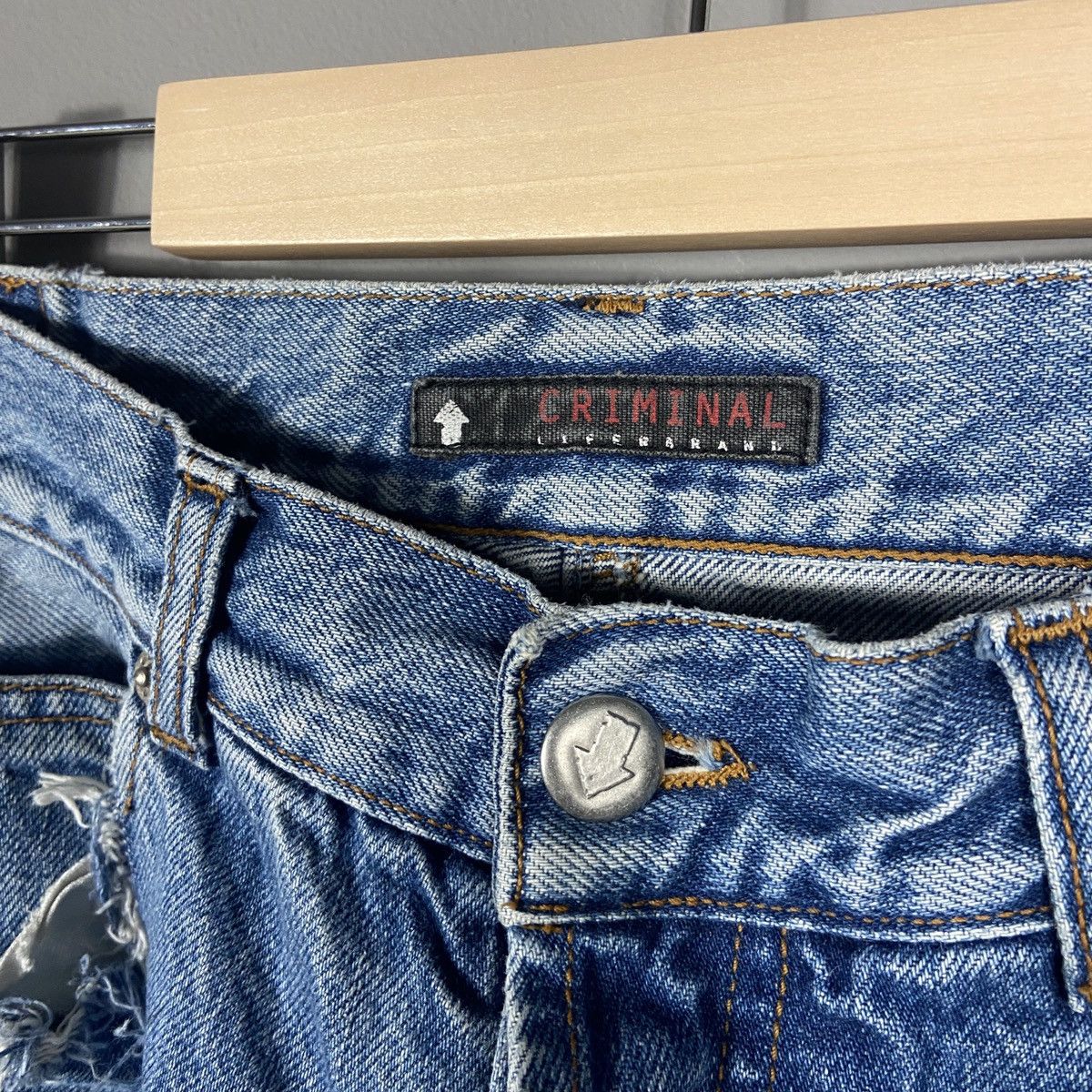 Vintage Vintage Y2K Criminal Lifer Brand jeans Size US 34 / EU 50 - 7 Thumbnail