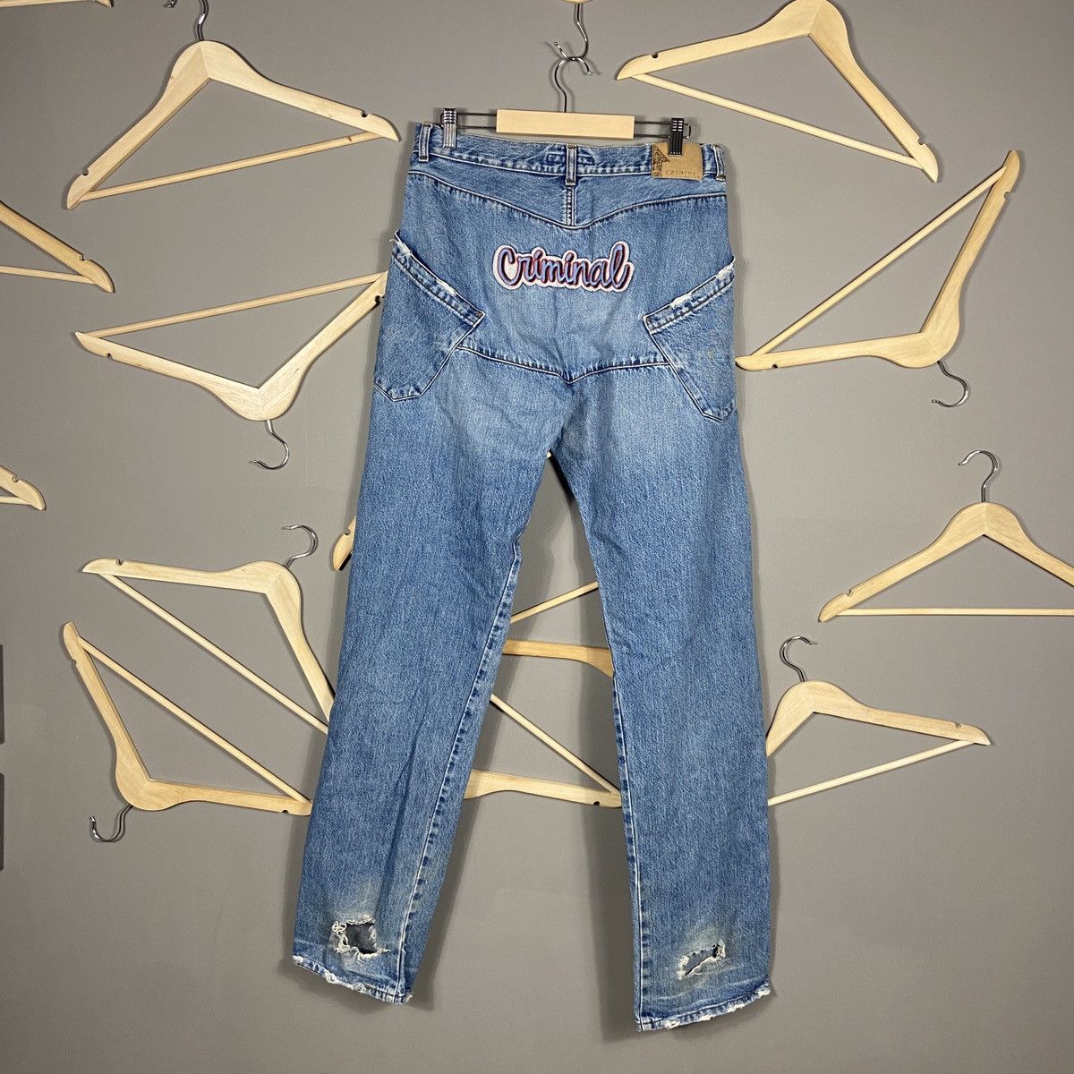 Vintage Vintage Y2K Criminal Lifer Brand jeans Size US 34 / EU 50 - 1 Thumbnail