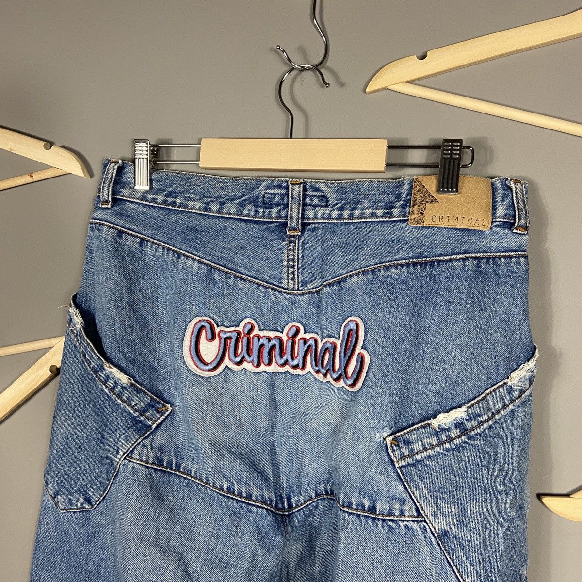 Vintage Vintage Y2K Criminal Lifer Brand jeans Size US 34 / EU 50 - 3 Thumbnail