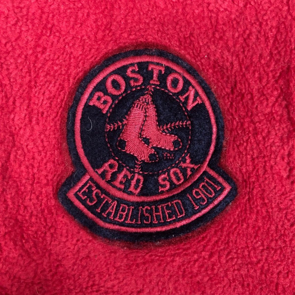 MLB Boston Red Sox Fleece Pullover Patch Logo Size US L / EU 52-54 / 3 - 3 Thumbnail